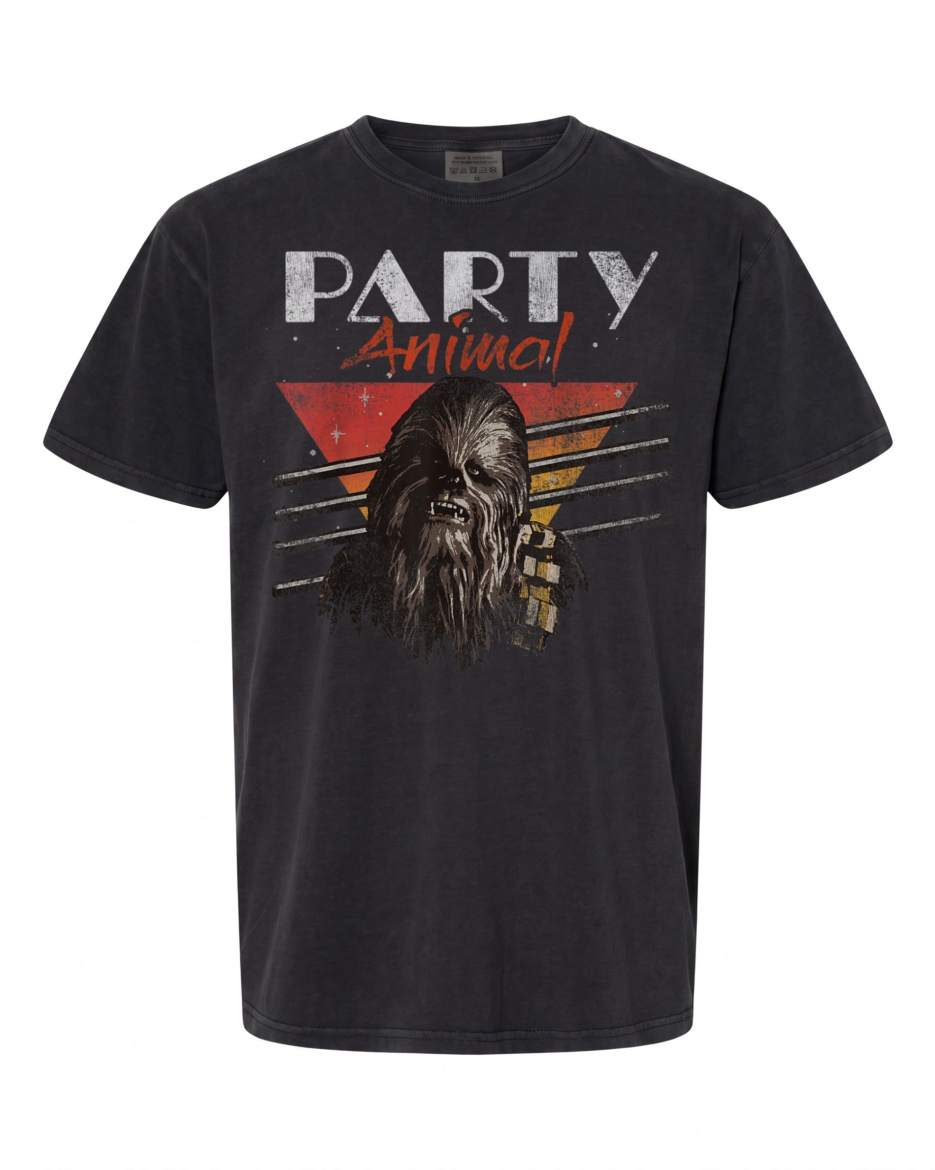 Star Wars Chewbacca Party Animal Vintage Graphic T-Shirt - Fun for Fans