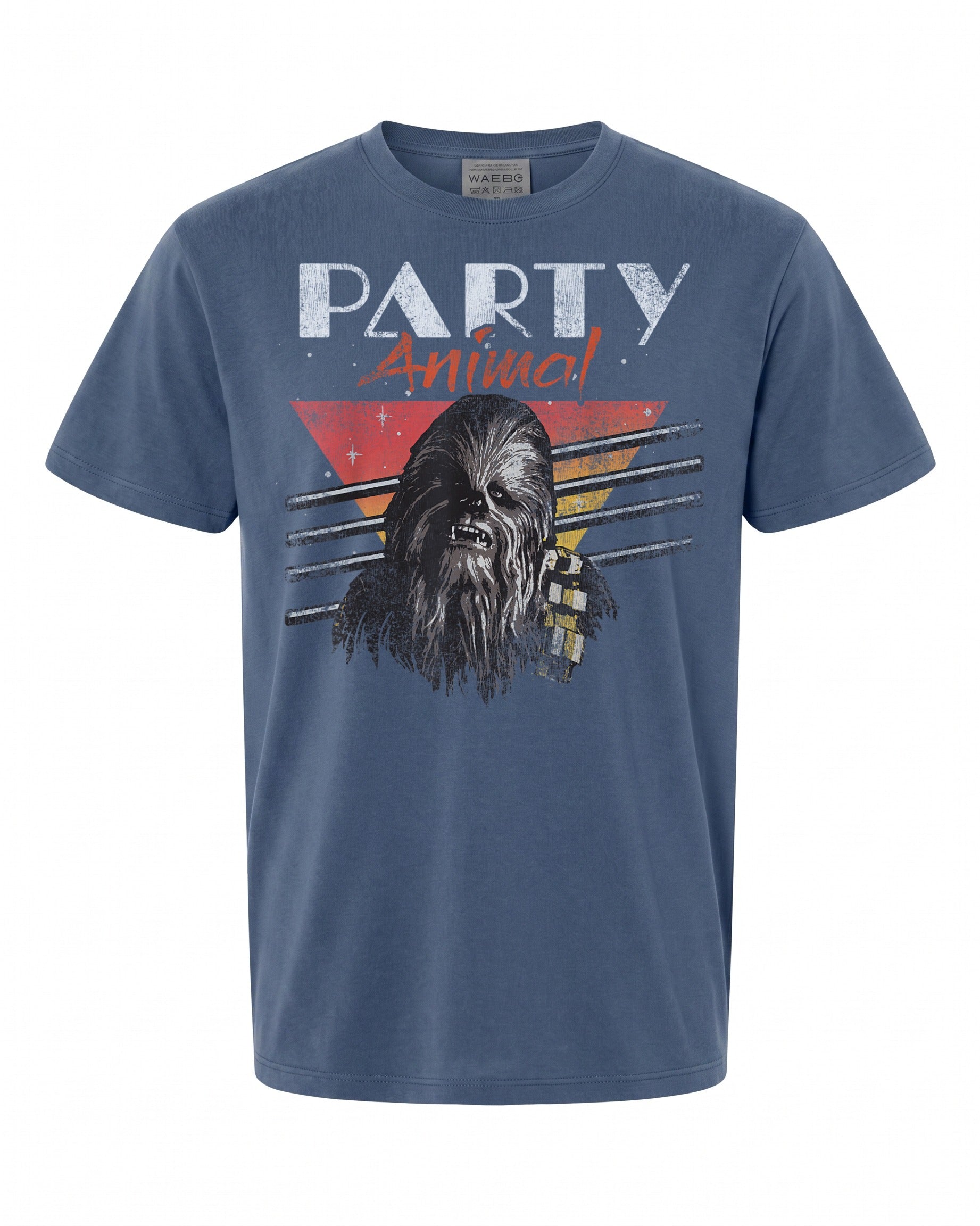 Star Wars Chewbacca Party Animal Vintage Graphic T-Shirt - Fun for Fans