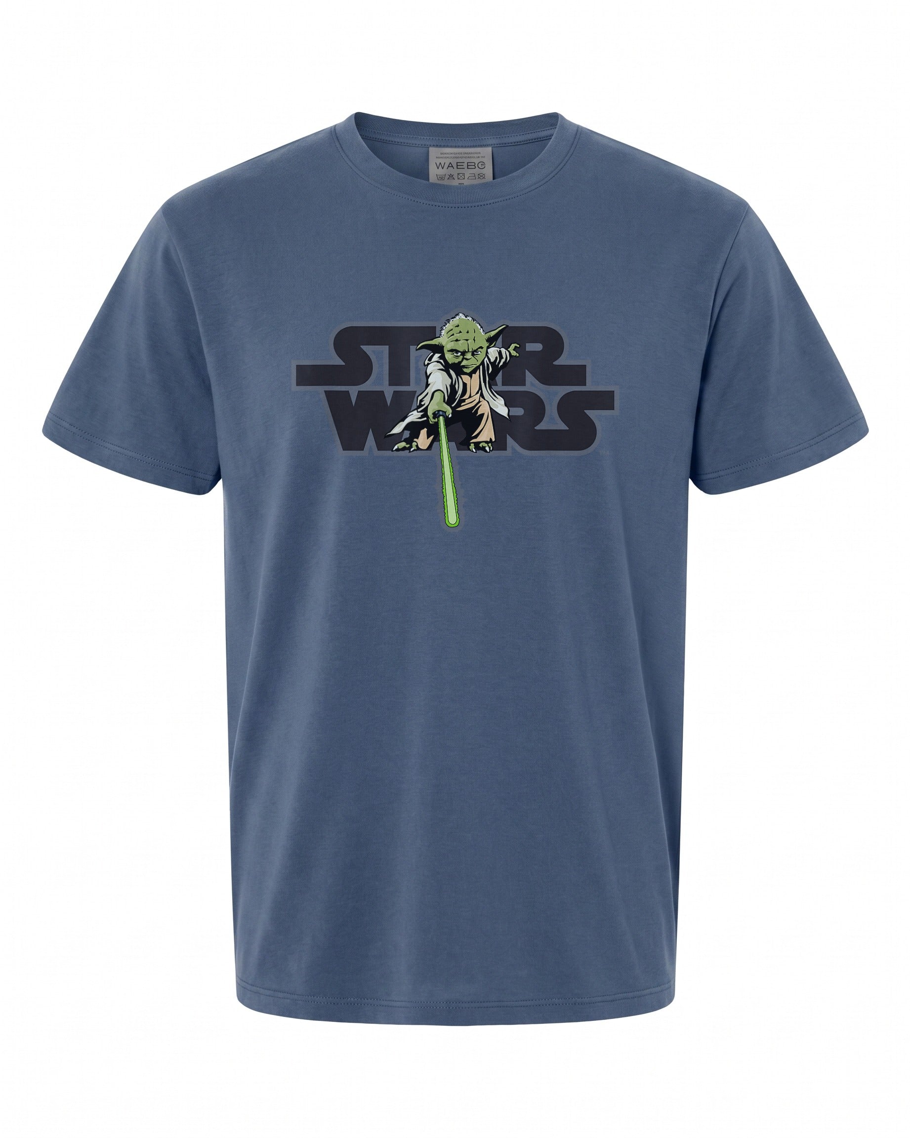 Star Wars Logo Jedi Master Yoda Lightsaber T-Shirt - Iconic Design | Sci-Fi Fans