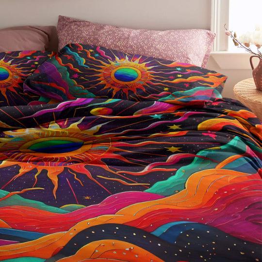 TheColorfulSunBeddingSetForHippies_3