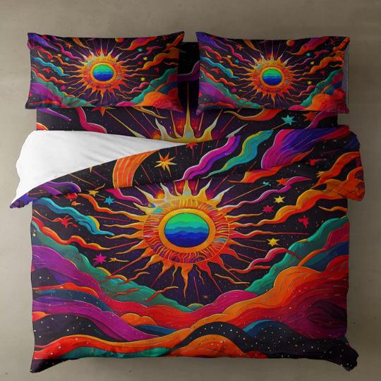 TheColorfulSunBeddingSetForHippies_3