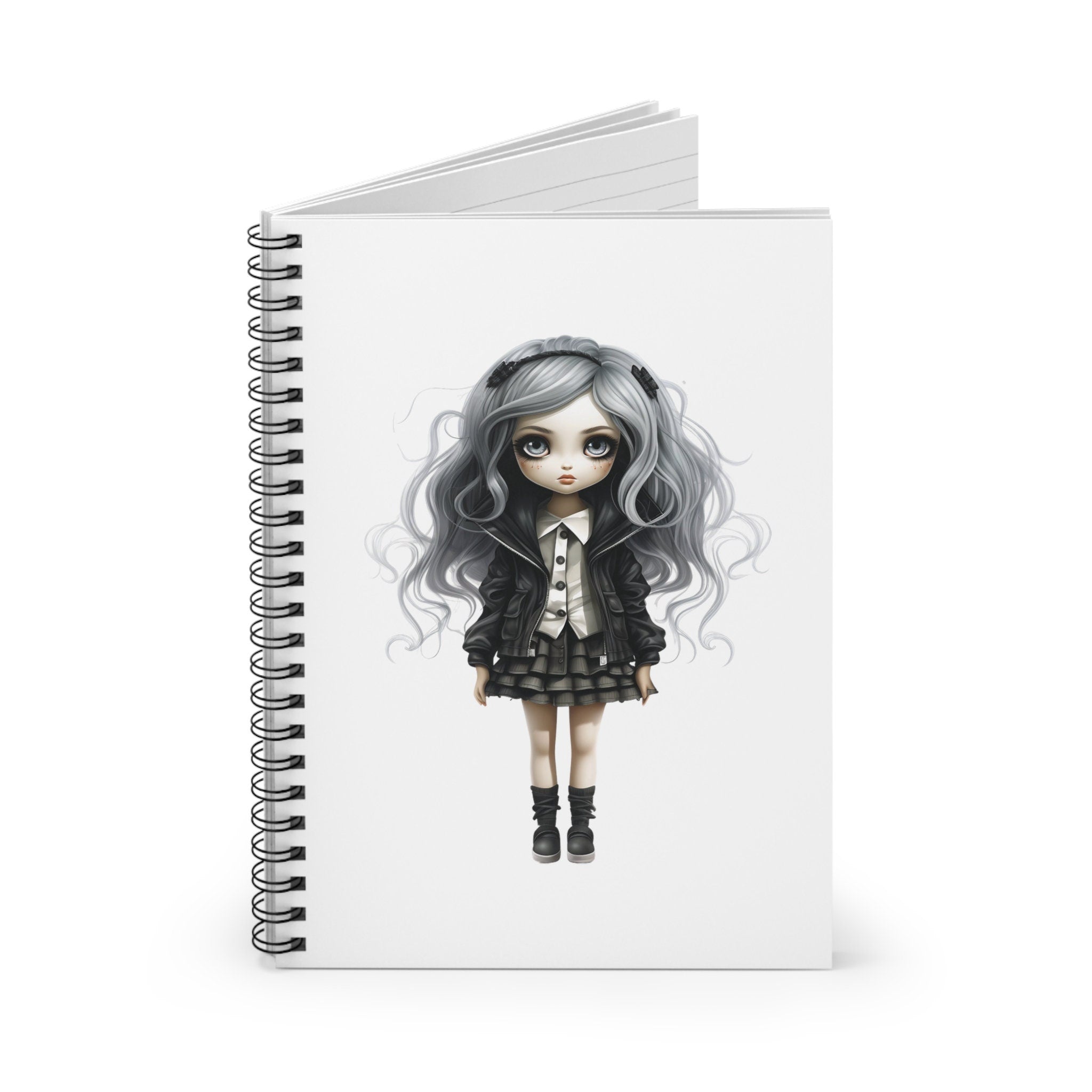 Gothic Teenager Notebook 118 Pages Item Most Popular Item Trending Gifts Supplies s Notebook Journal