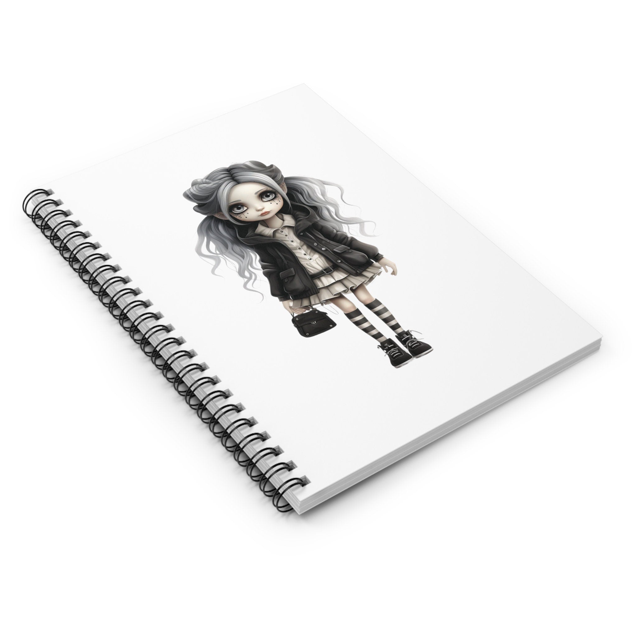 Gothic Teenager Notebook 118 Pages Item Most Popular Item Trending Gifts Supplies s Notebook Journal