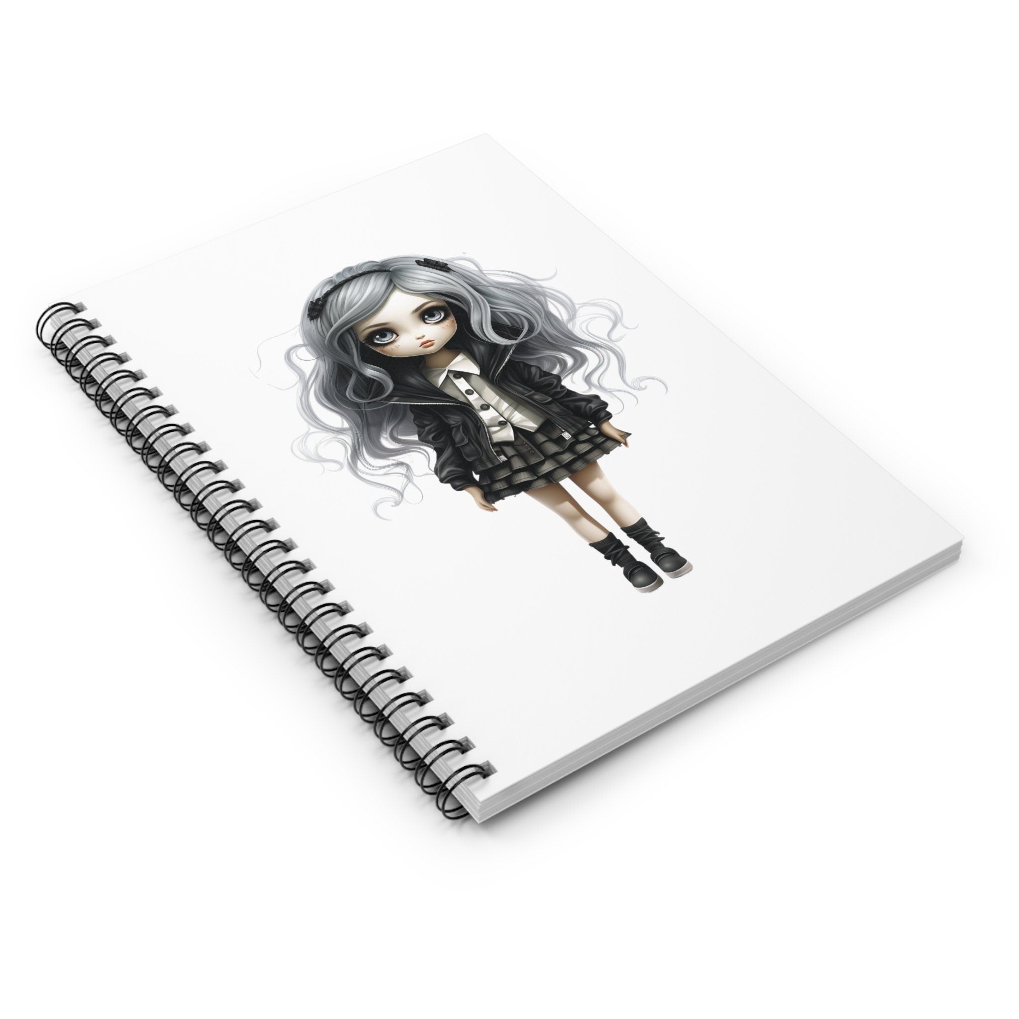 Gothic Teenager Notebook 118 Pages Item Most Popular Item Trending Gifts Supplies s Notebook Journal