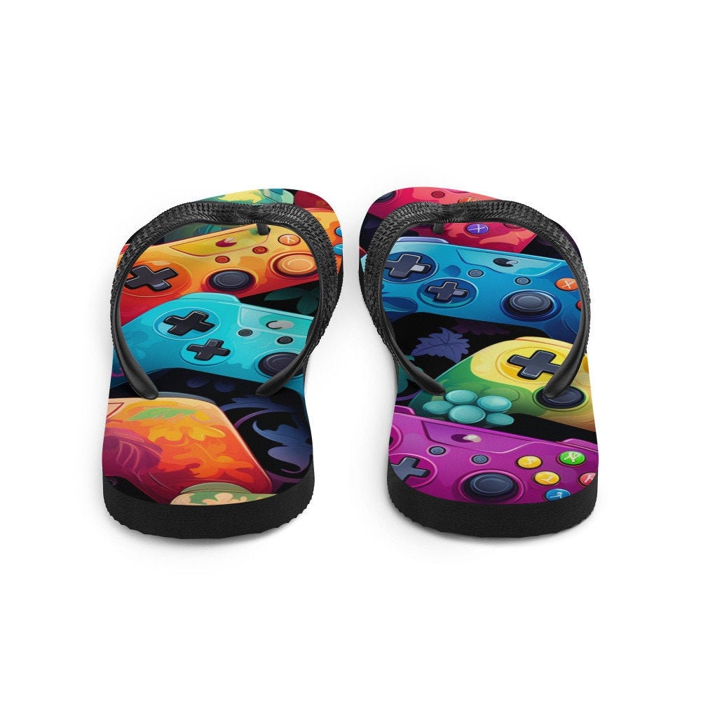 Emerald Blossoms - The Gamer Flip-Flops