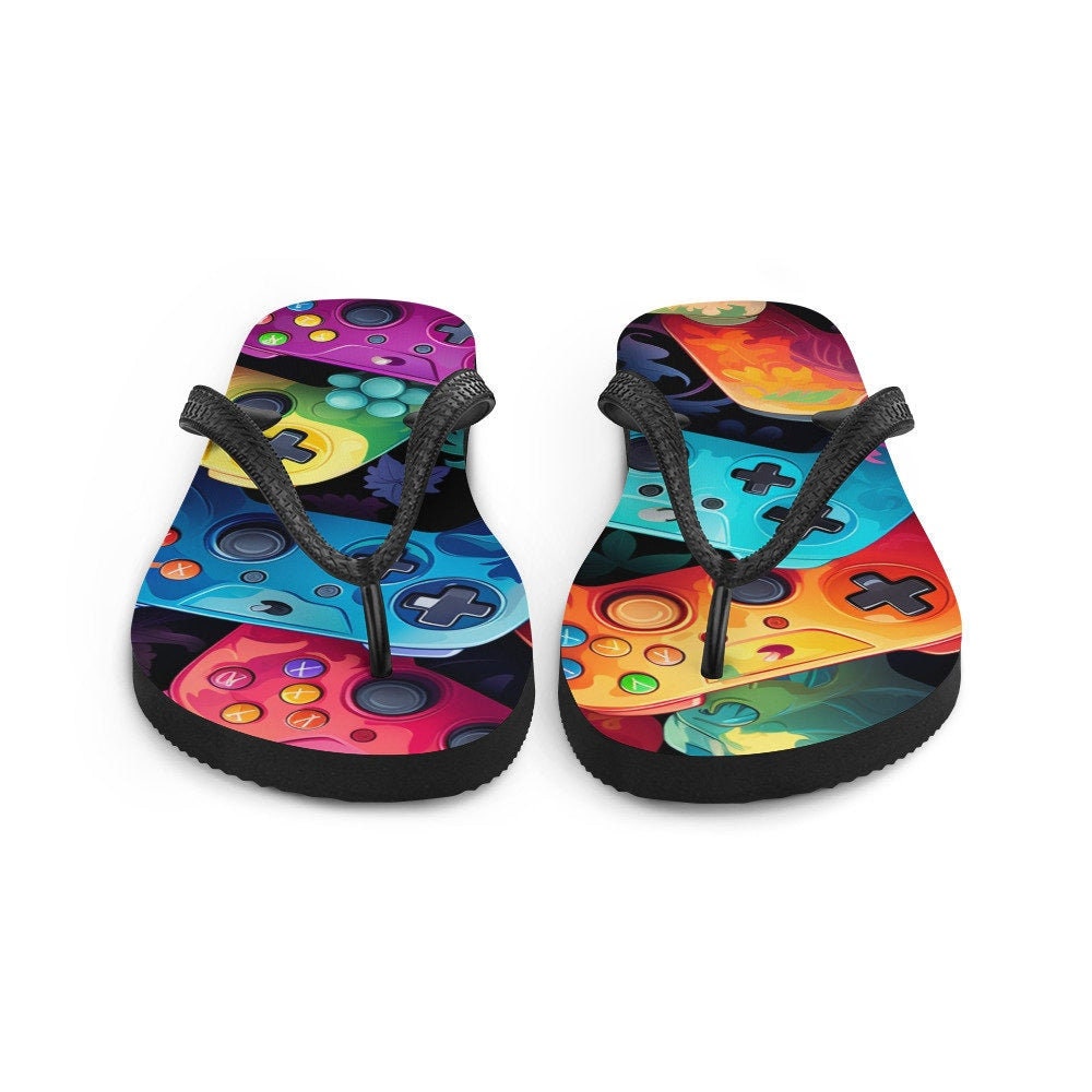 Emerald Blossoms - The Gamer Flip-Flops