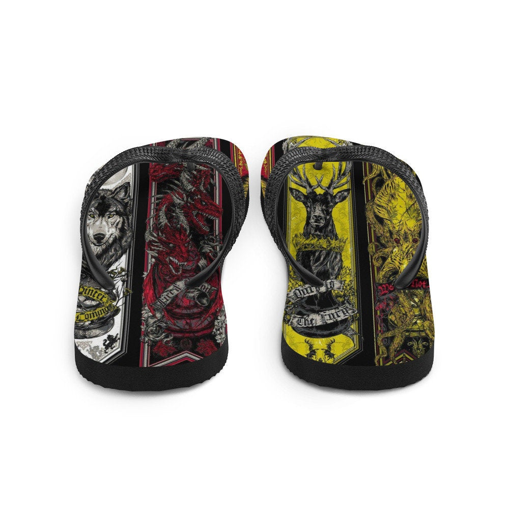 Emerald Blossoms - GMOTH Flip-Flops