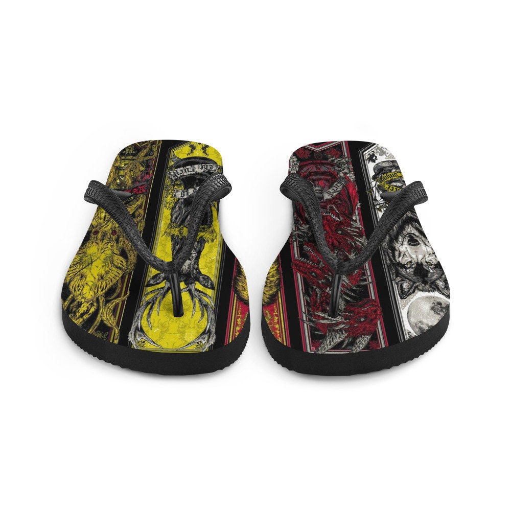 Emerald Blossoms - GMOTH Flip-Flops