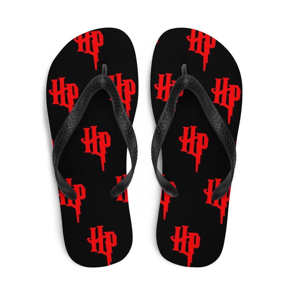 Emerald Blossoms - HP wizard Flip-Flops