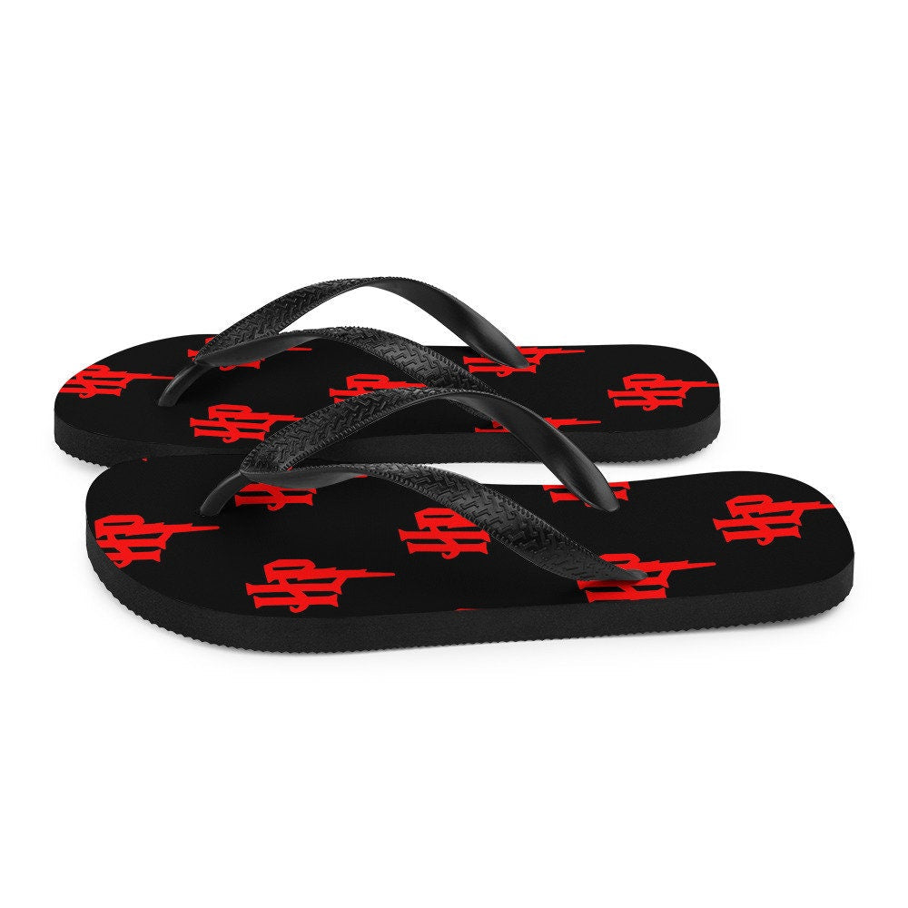 Emerald Blossoms - HP wizard Flip-Flops