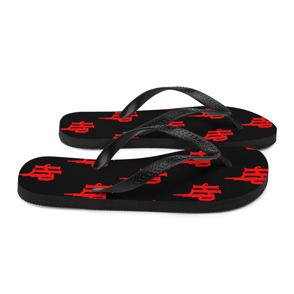 Emerald Blossoms - HP wizard Flip-Flops