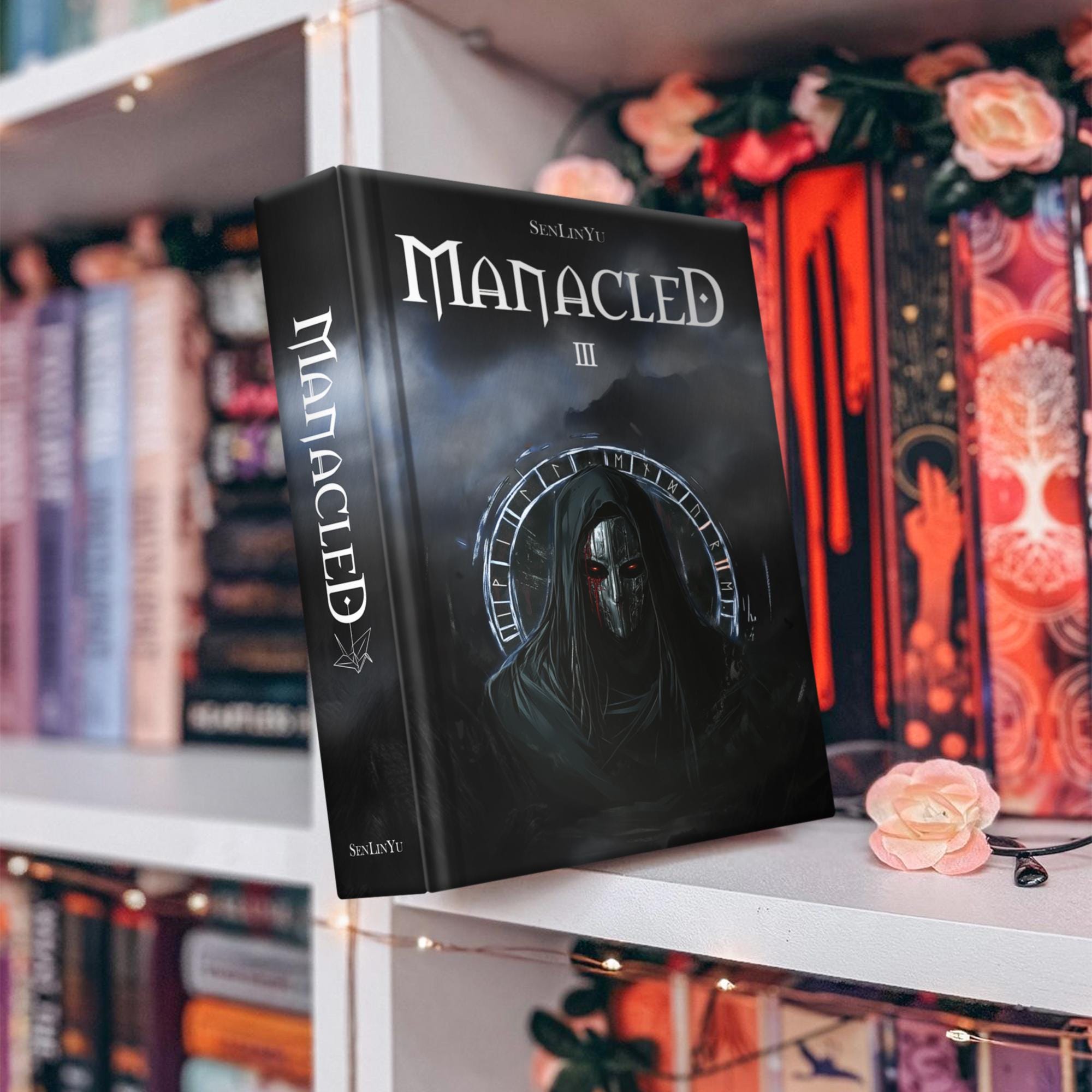 Hardcover Book With Illustrations - Manacled, Luxurious Packaging With Box