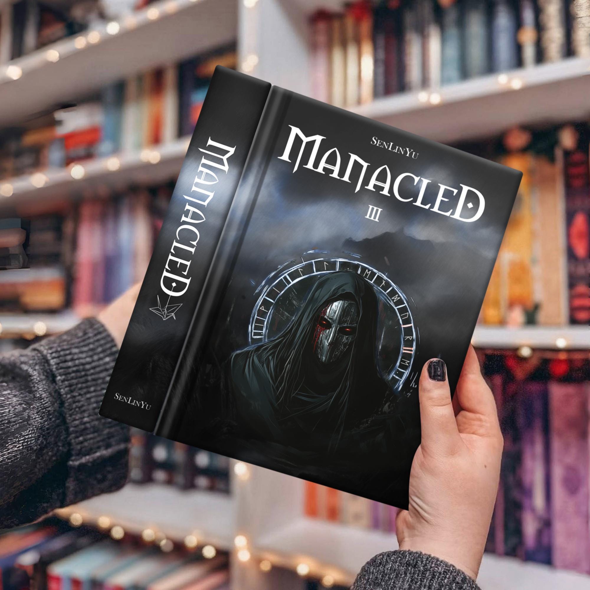 Hand-Bound - Manacled Book, Complete Version, With Box Included, Hardcover Manacled, Dramione Fanfiction