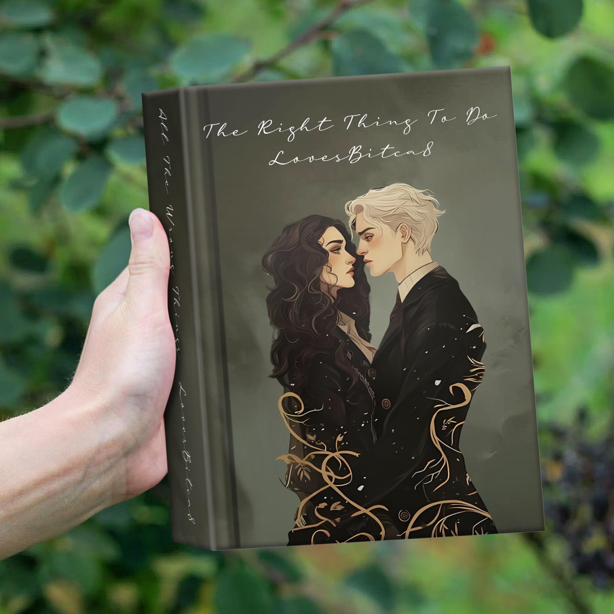 The Right Thing To Do, Hardcover Book, Dramione Fanfiction, Rights And Wrongs #1