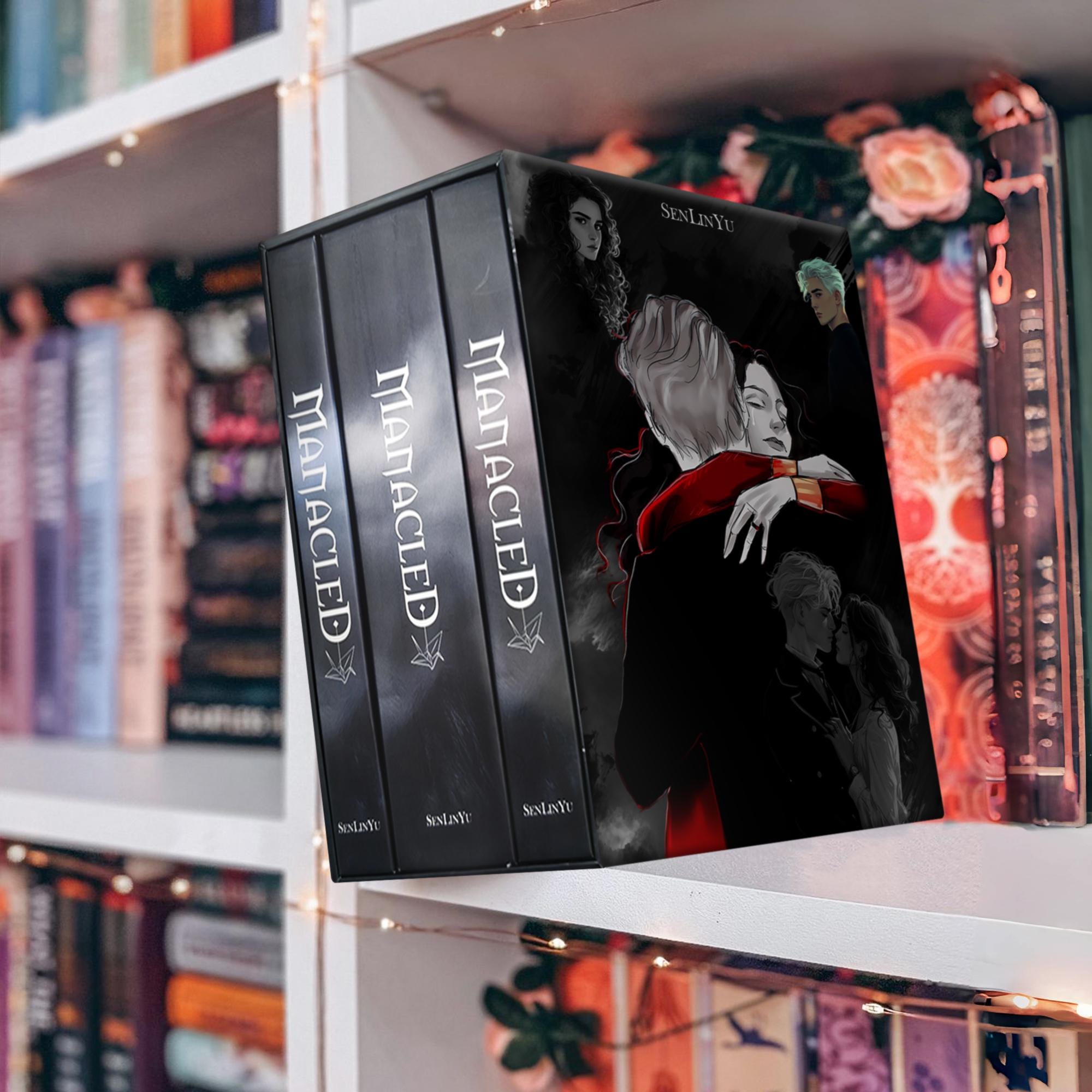 Hand-Bound - Manacled Book, Complete Version, With Box Included, Hardcover Manacled, Dramione Fanfiction