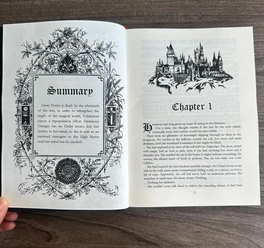 Manacled Illustrated Collector’s Hardcover Book, Complete Edition with Art Prints and Bookmark