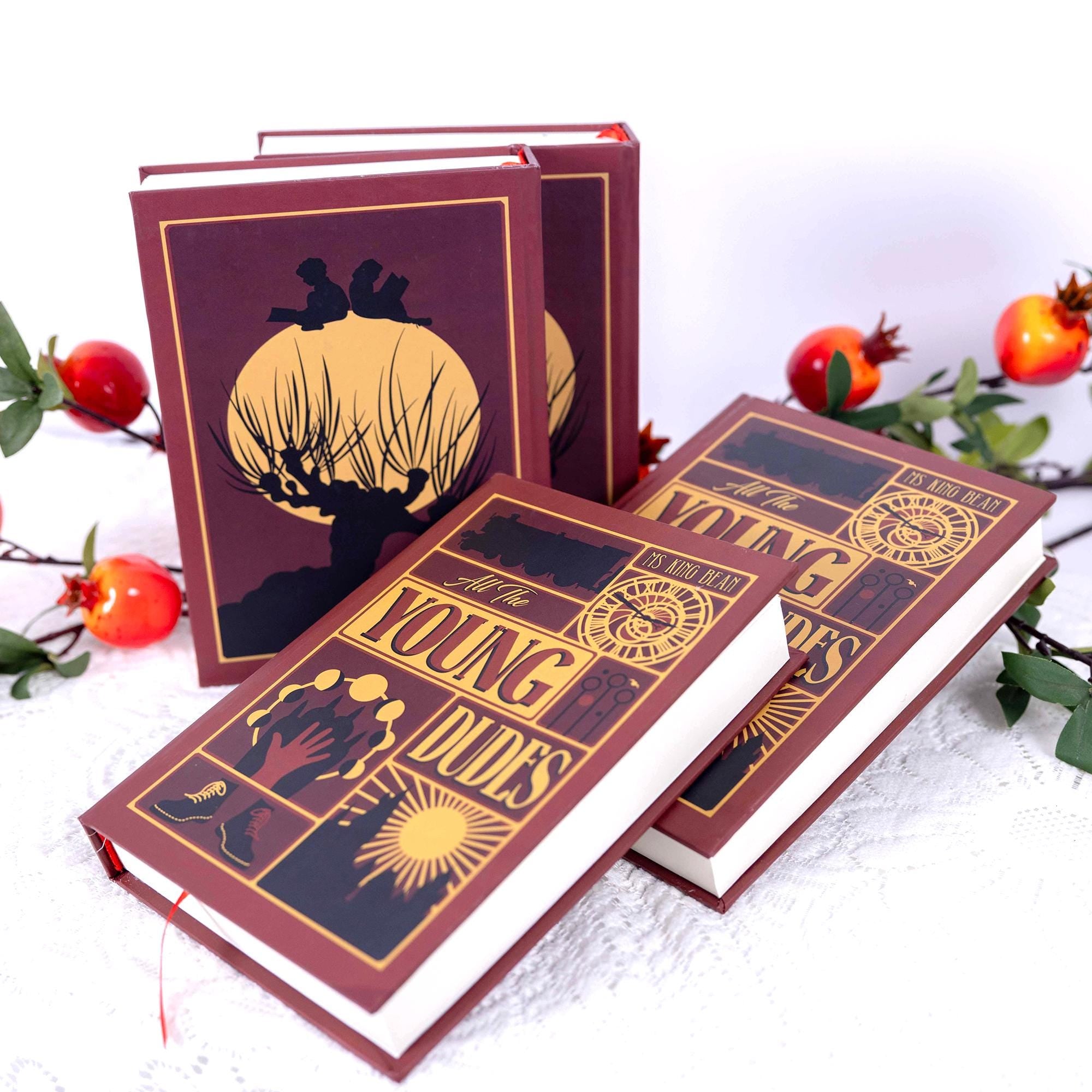 All The Young Dudes Book Set, Custom Cover Hardcover with Bookmarks N03