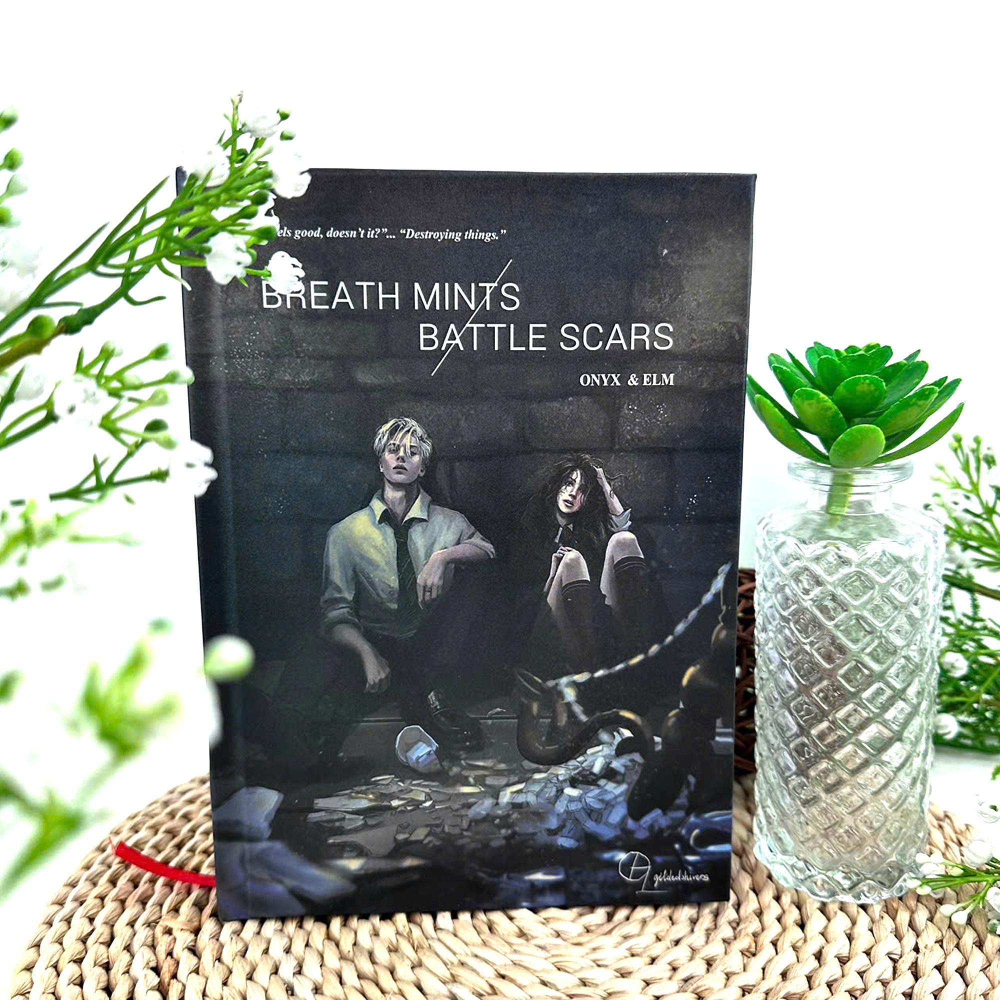Breath Mints-Battle Scars Book – Deluxe Edition with New Covers, Illustrations, and Exclusive Bookmark N06