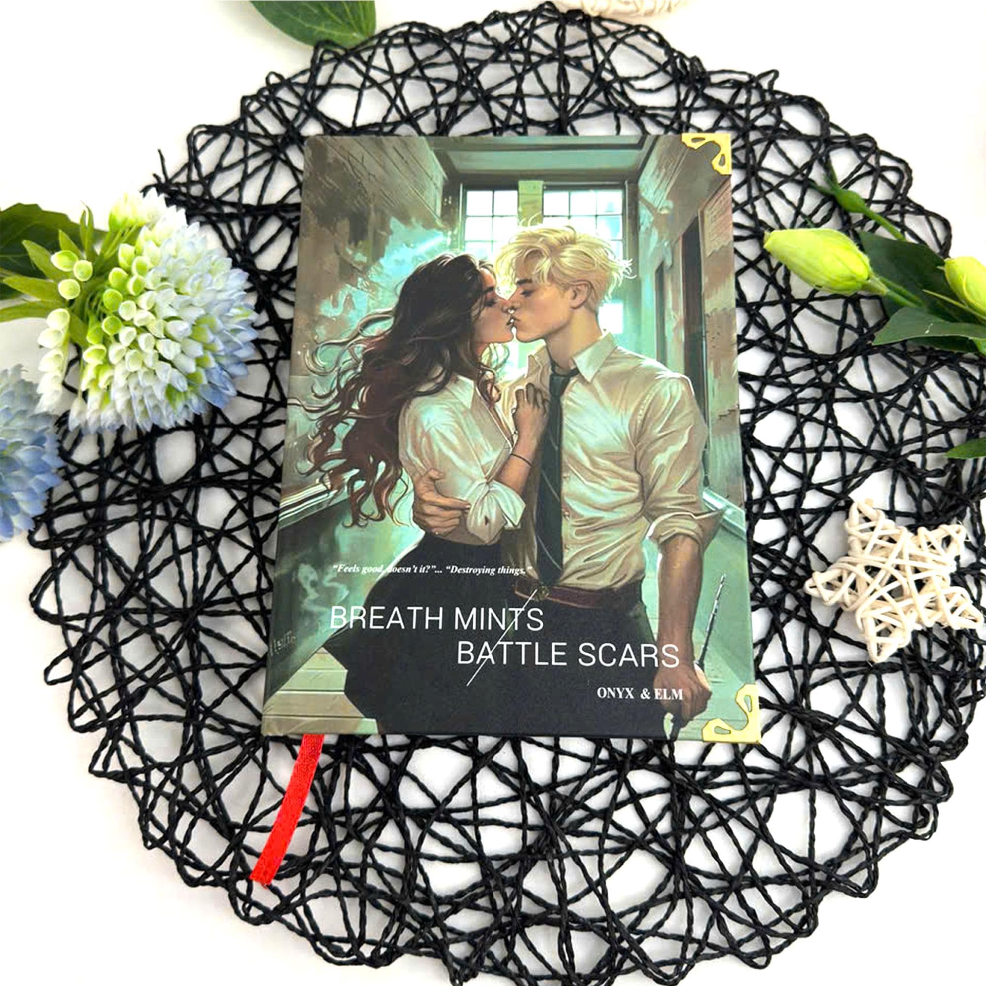 Breath Mints-Battle Scars Book – Deluxe Edition with New Covers, Illustrations, and Exclusive Bookmark N012