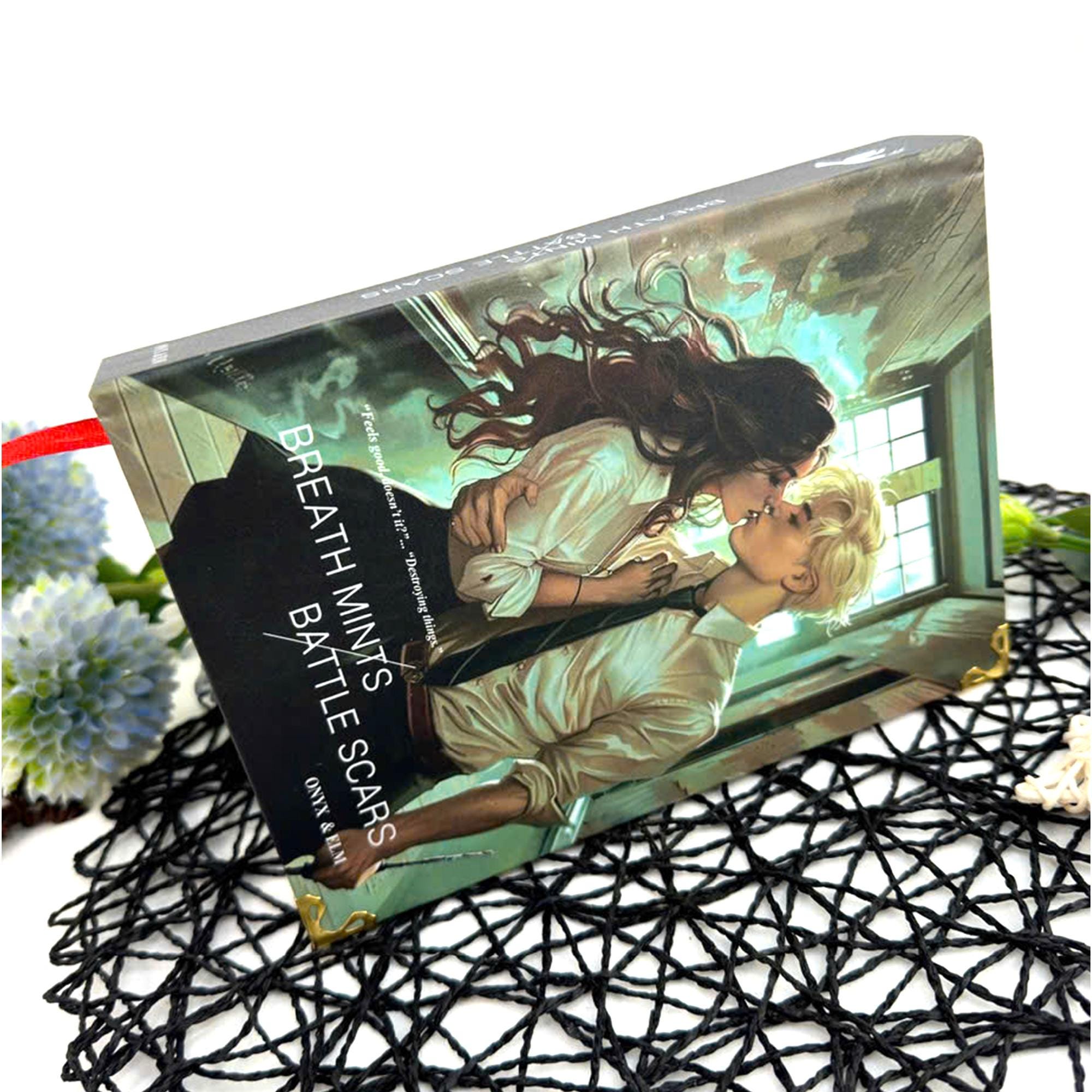 Breath Mints-Battle Scars Book – Deluxe Edition with New Covers, Illustrations, and Exclusive Bookmark N012
