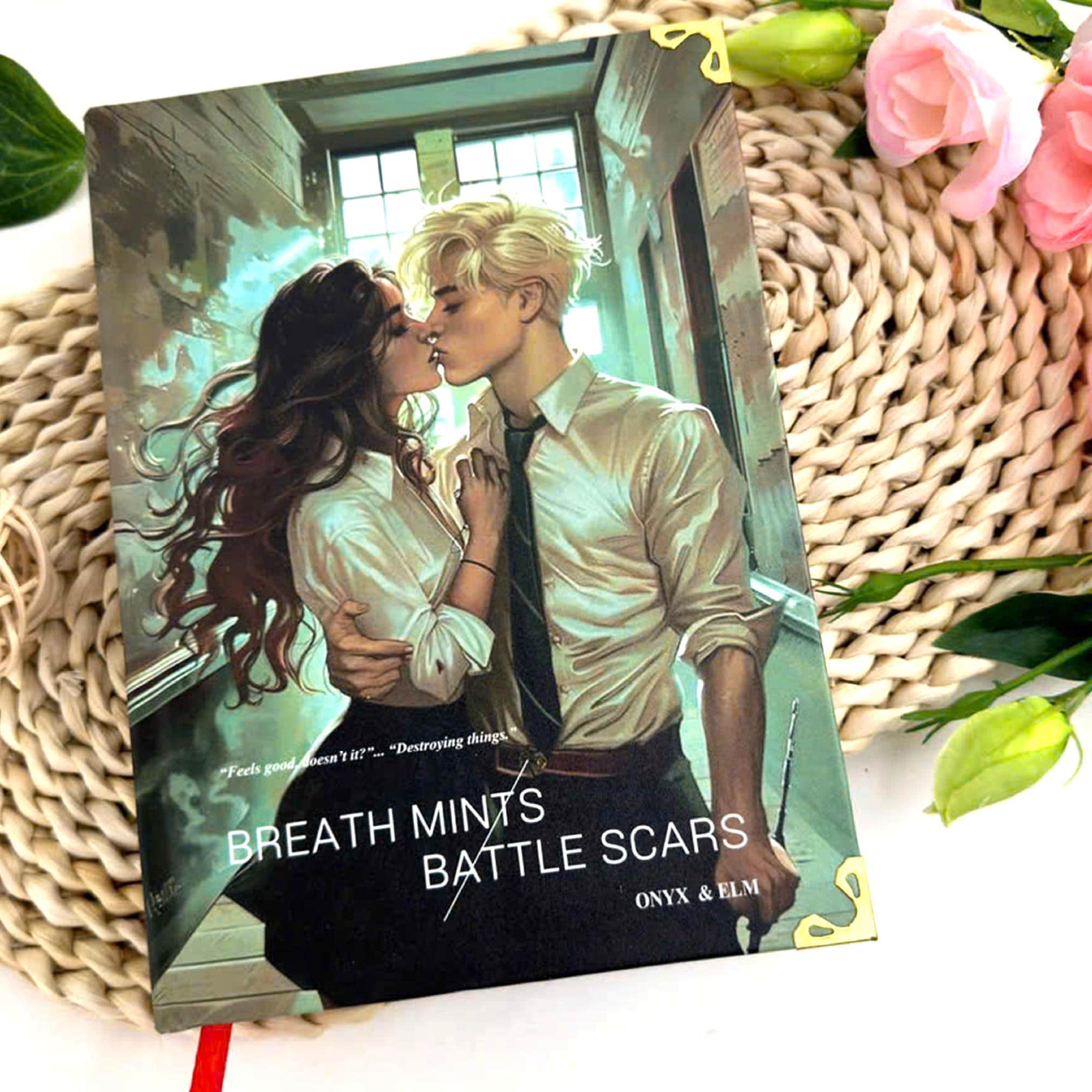Breath Mints-Battle Scars Book – Deluxe Edition with New Covers, Illustrations, and Exclusive Bookmark N012