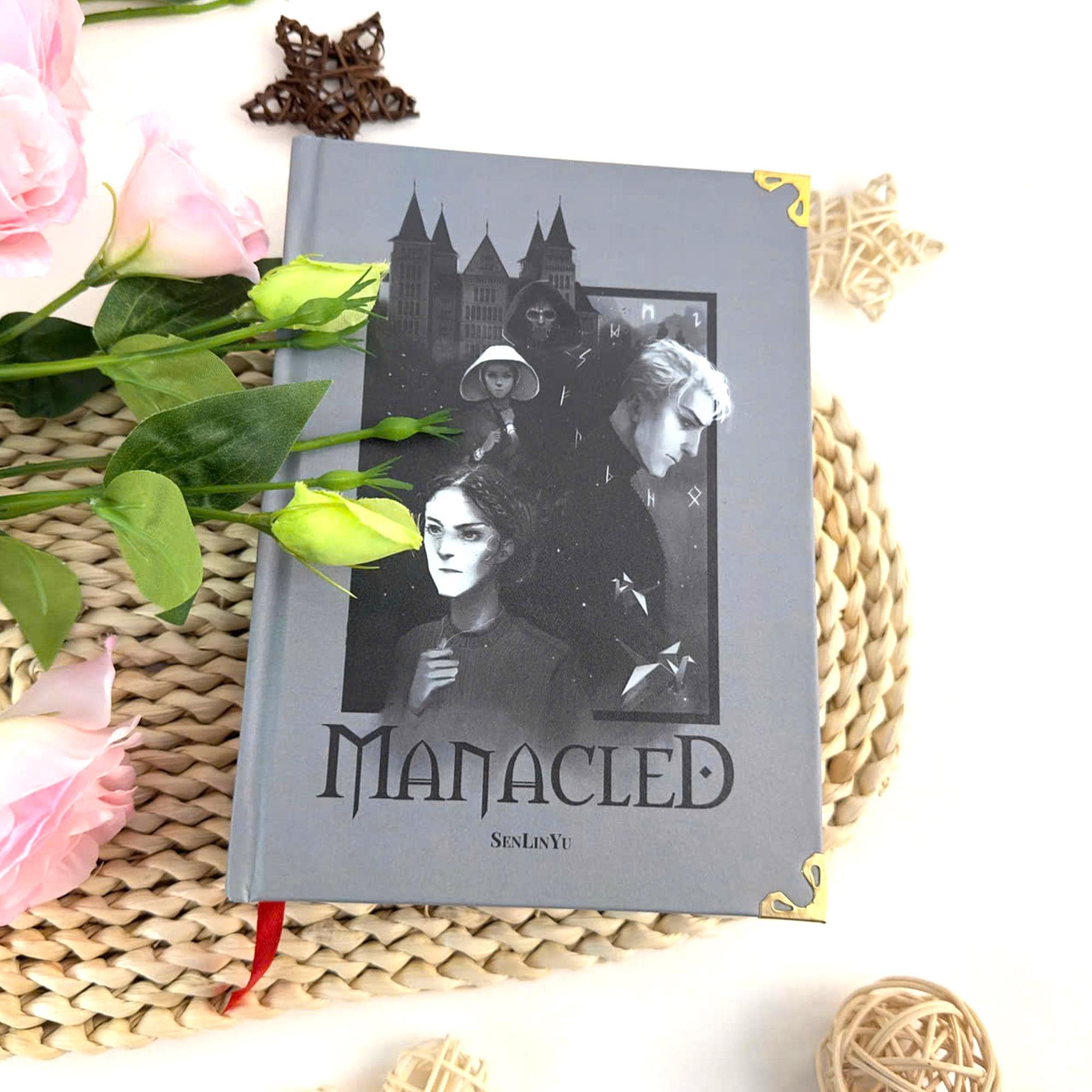 Manacled Book – Deluxe 3-Volume Edition with Illustrations, Complete Series, Poster Gift Set N014