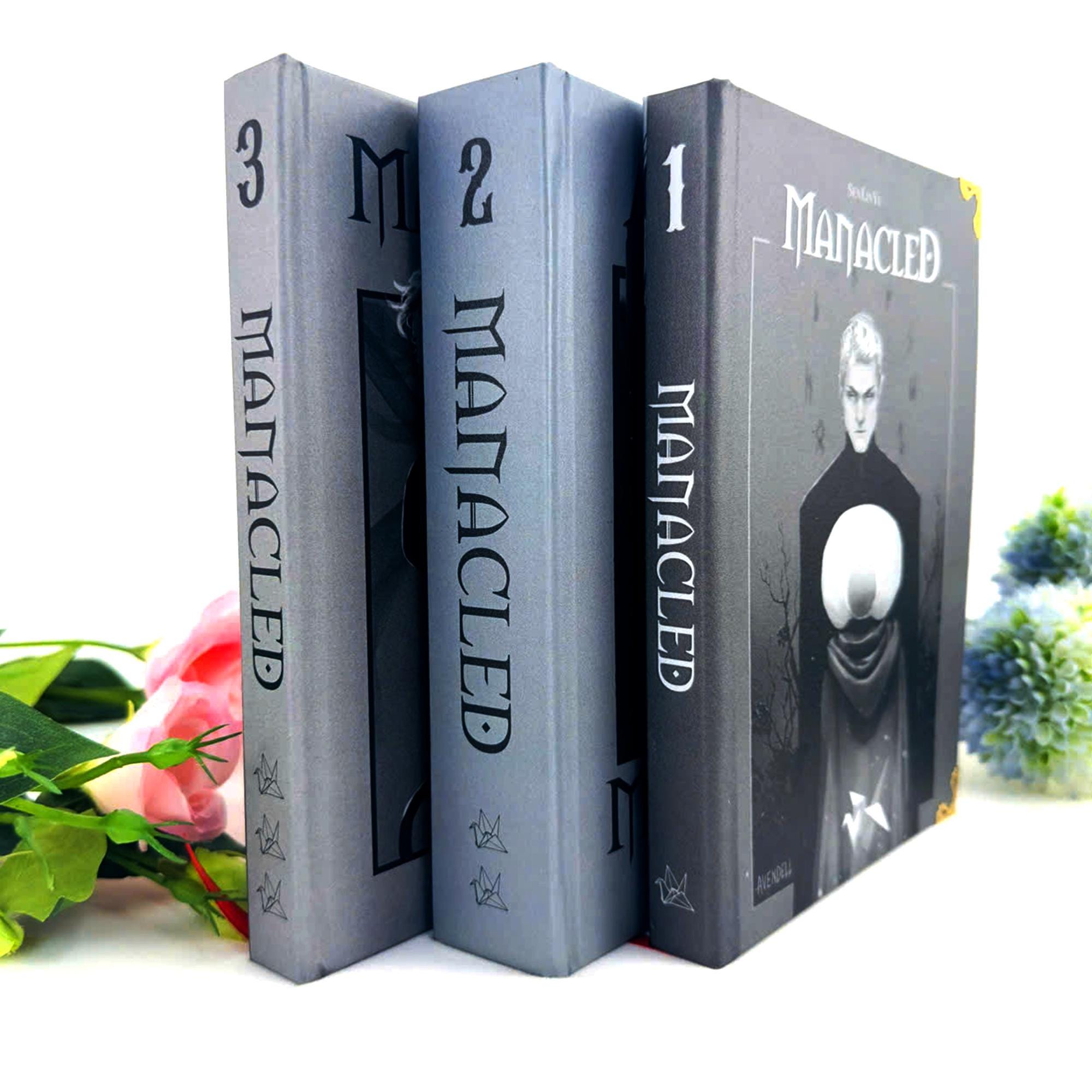 Manacled Book – Deluxe 3-Volume Edition with Illustrations, Complete Series, Poster Gift Set N014