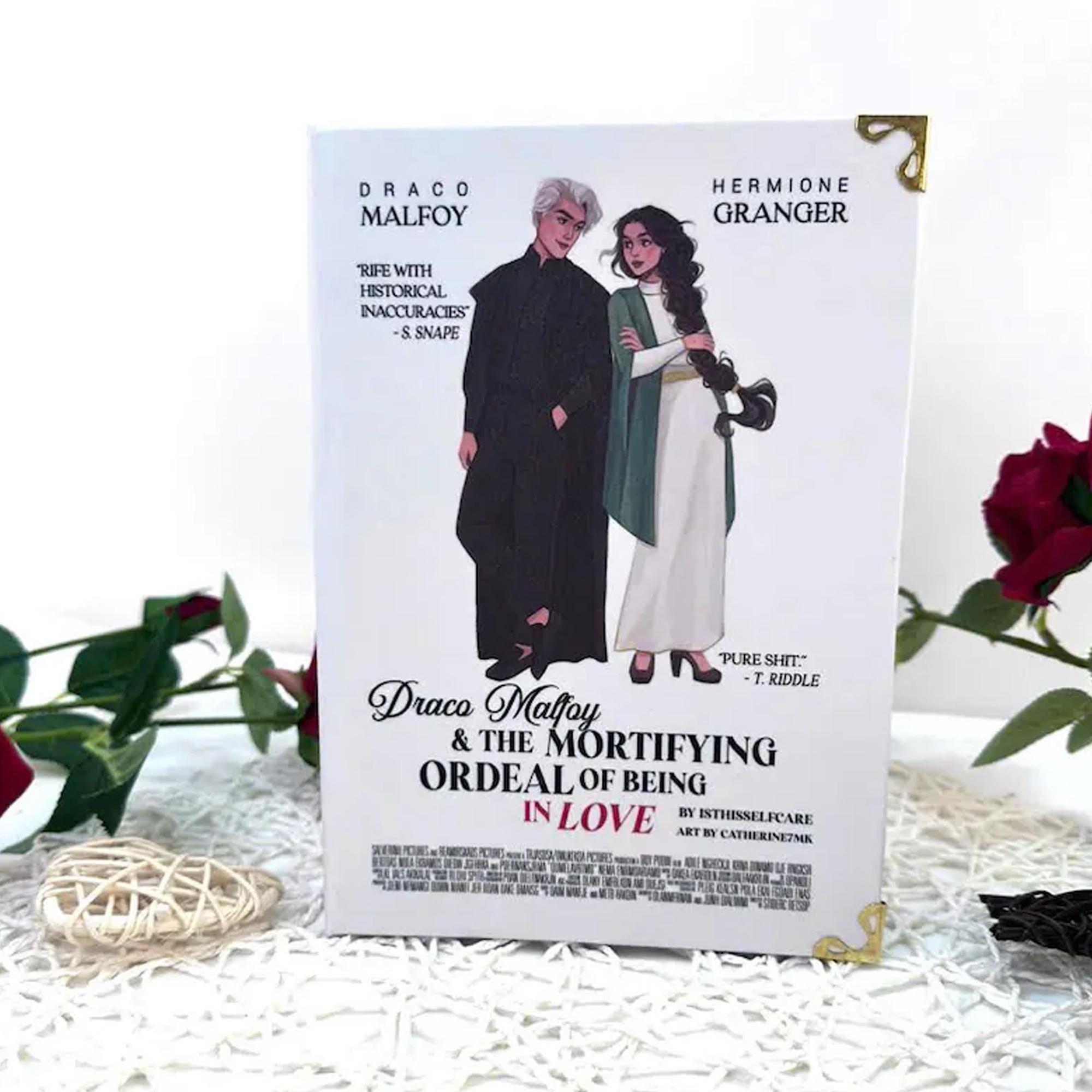 Draco Malfoy and The Mortifying Ordeal Of Being In Love, Limited Pink Hardcover N023