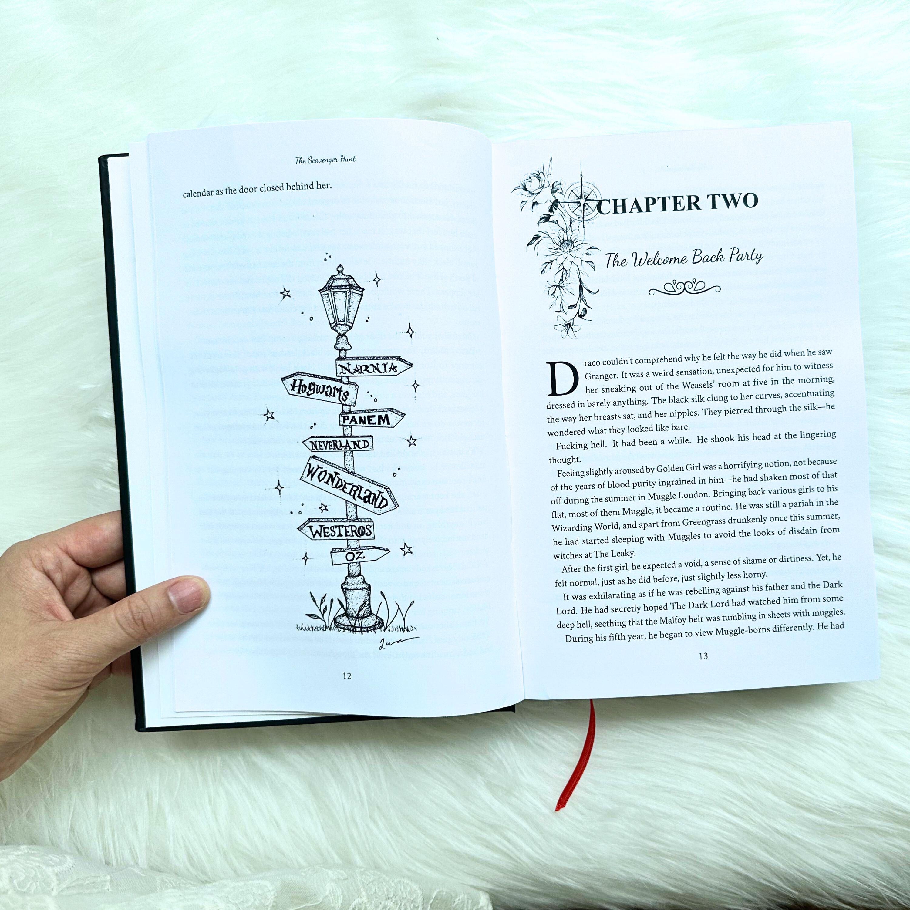 The Scavenger Hunt Book Hardcover – Handmade A5 Collector Edition | Rebound Novel | Slow Burn Romance Gift for Book Lovers
