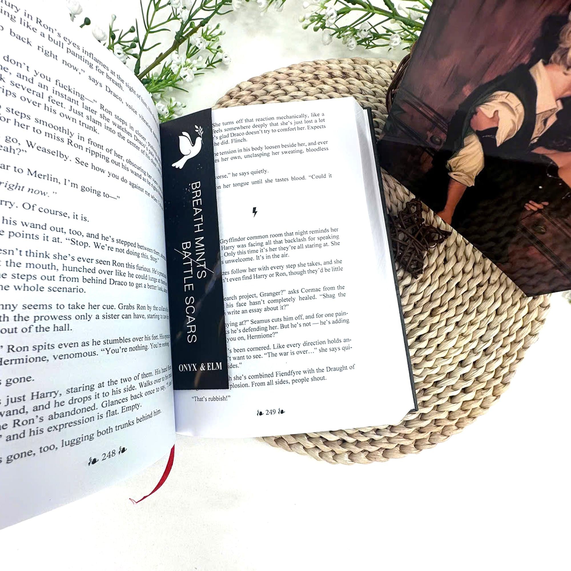 Breath Mints-Battle Scars Book – Deluxe Edition with New Covers, Illustrations, and Exclusive Bookmark N06