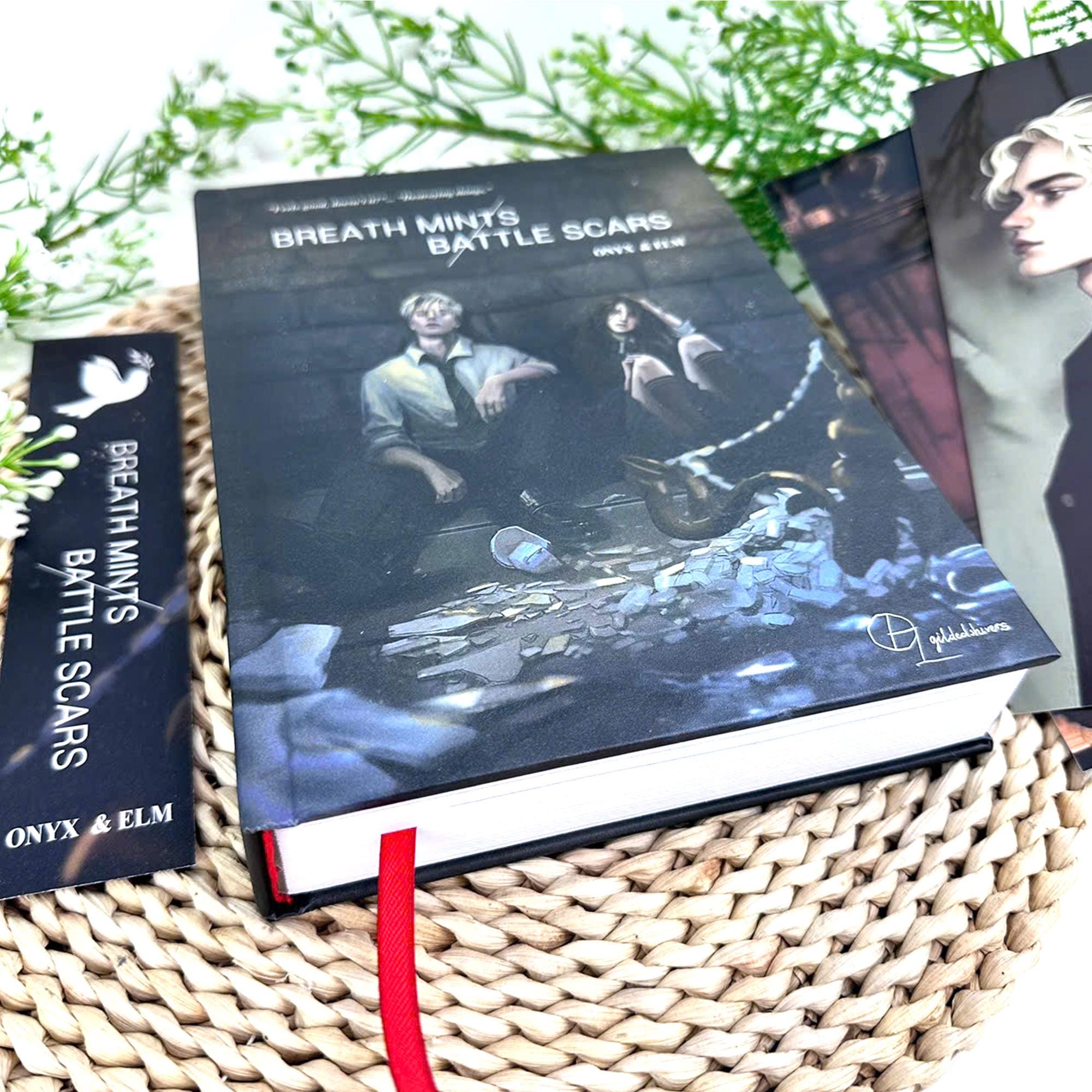 Breath Mints-Battle Scars Book – Deluxe Edition with New Covers, Illustrations, and Exclusive Bookmark N06