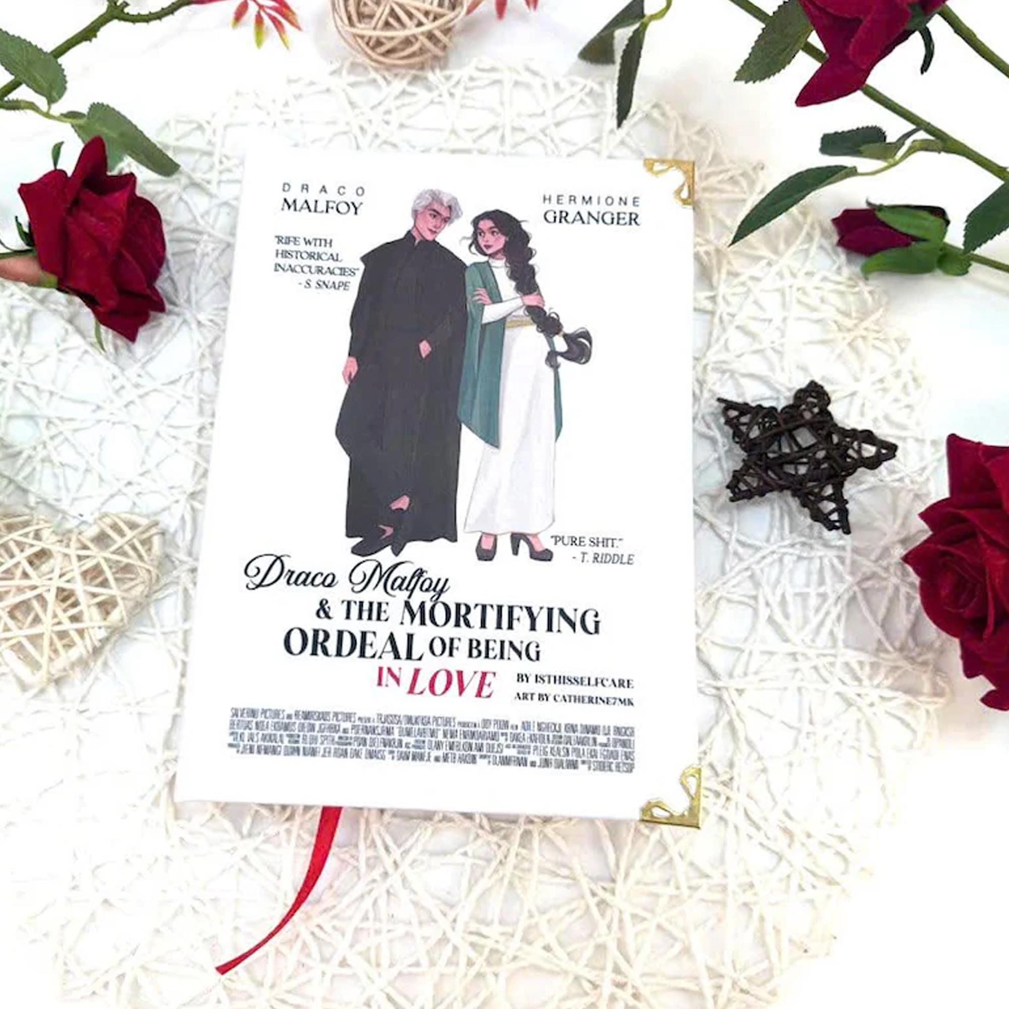 Draco Malfoy and The Mortifying Ordeal Of Being In Love, Limited Pink Hardcover N023