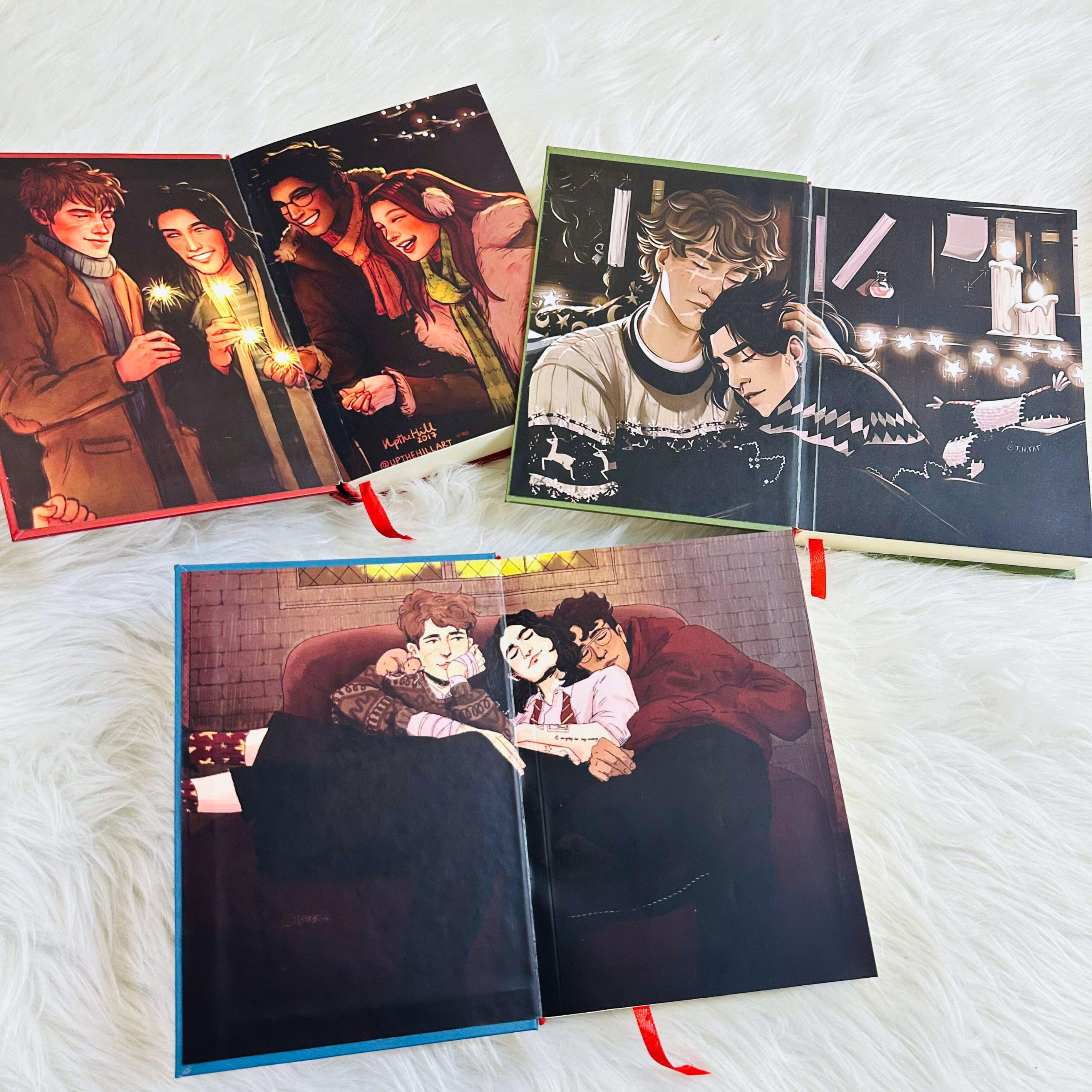 All The Young Dudes Book Set – 3 Volume A5 Hardcover Edition | Handmade Rebound Collector Books | Reader Gift
