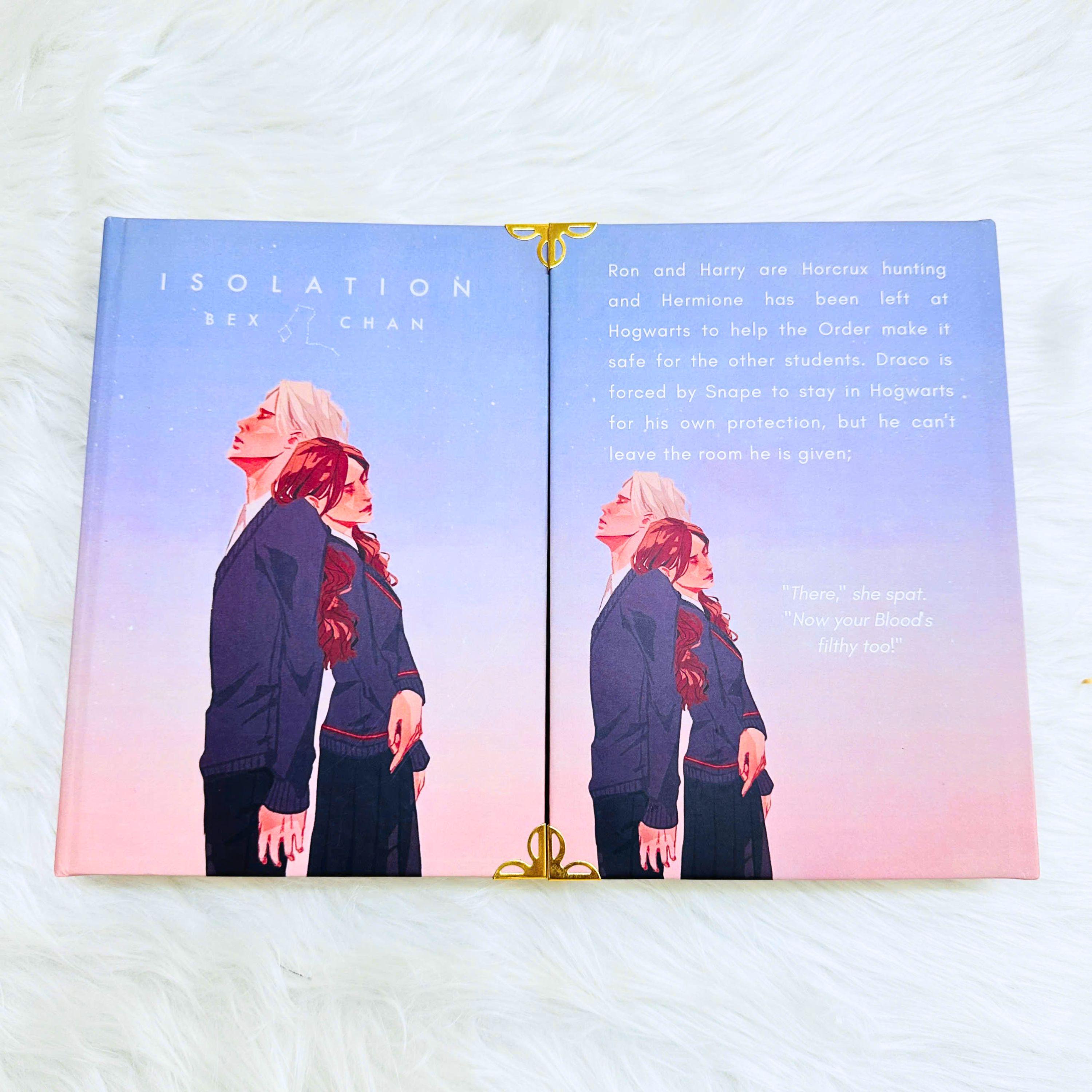 Isolation Book Hardcover – Handmade Collector Edition | Slow Burn Romance Novel | Rebound Book Lover Gift