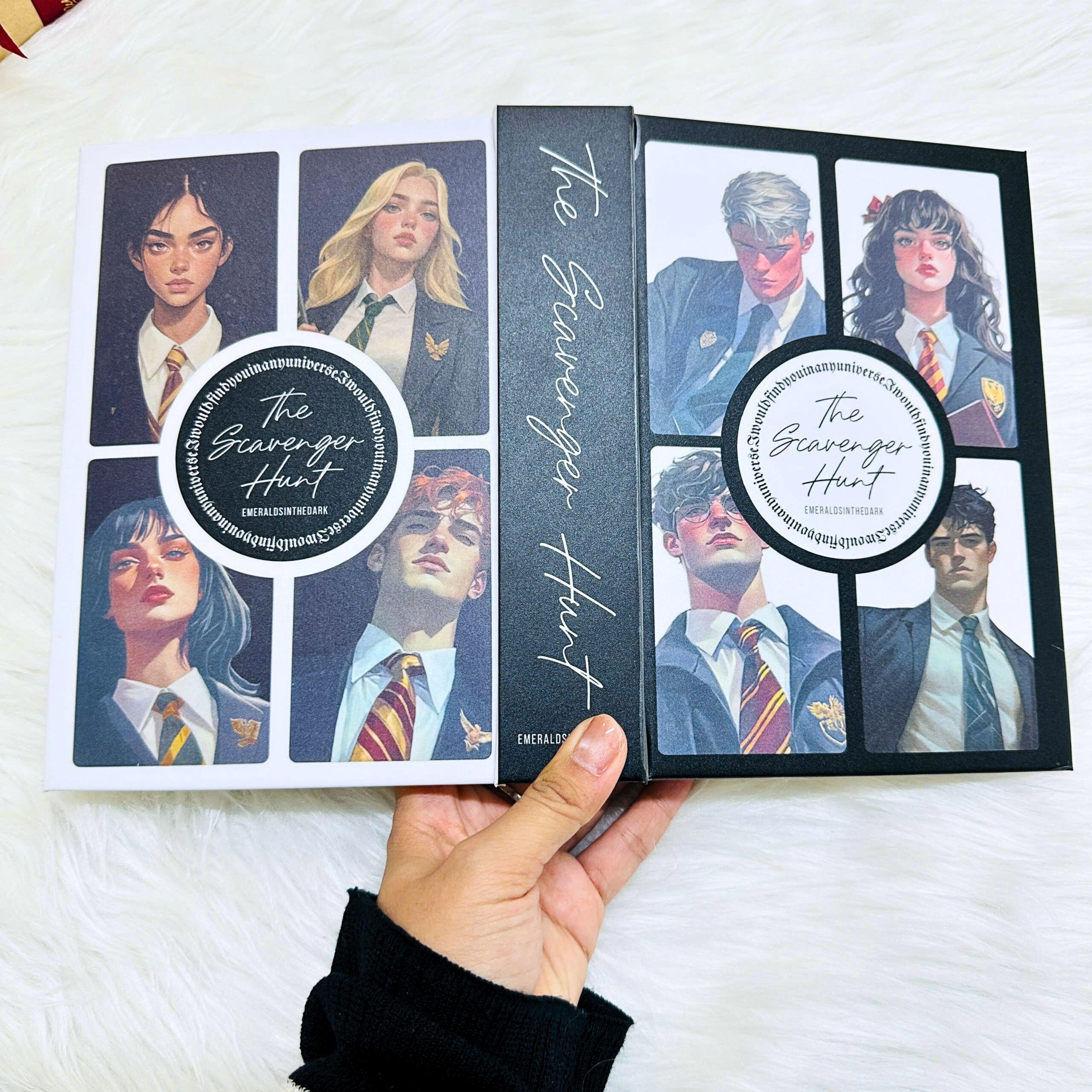 The Scavenger Hunt Book Hardcover – Handmade A5 Collector Edition | Rebound Novel | Slow Burn Romance Gift for Book Lovers