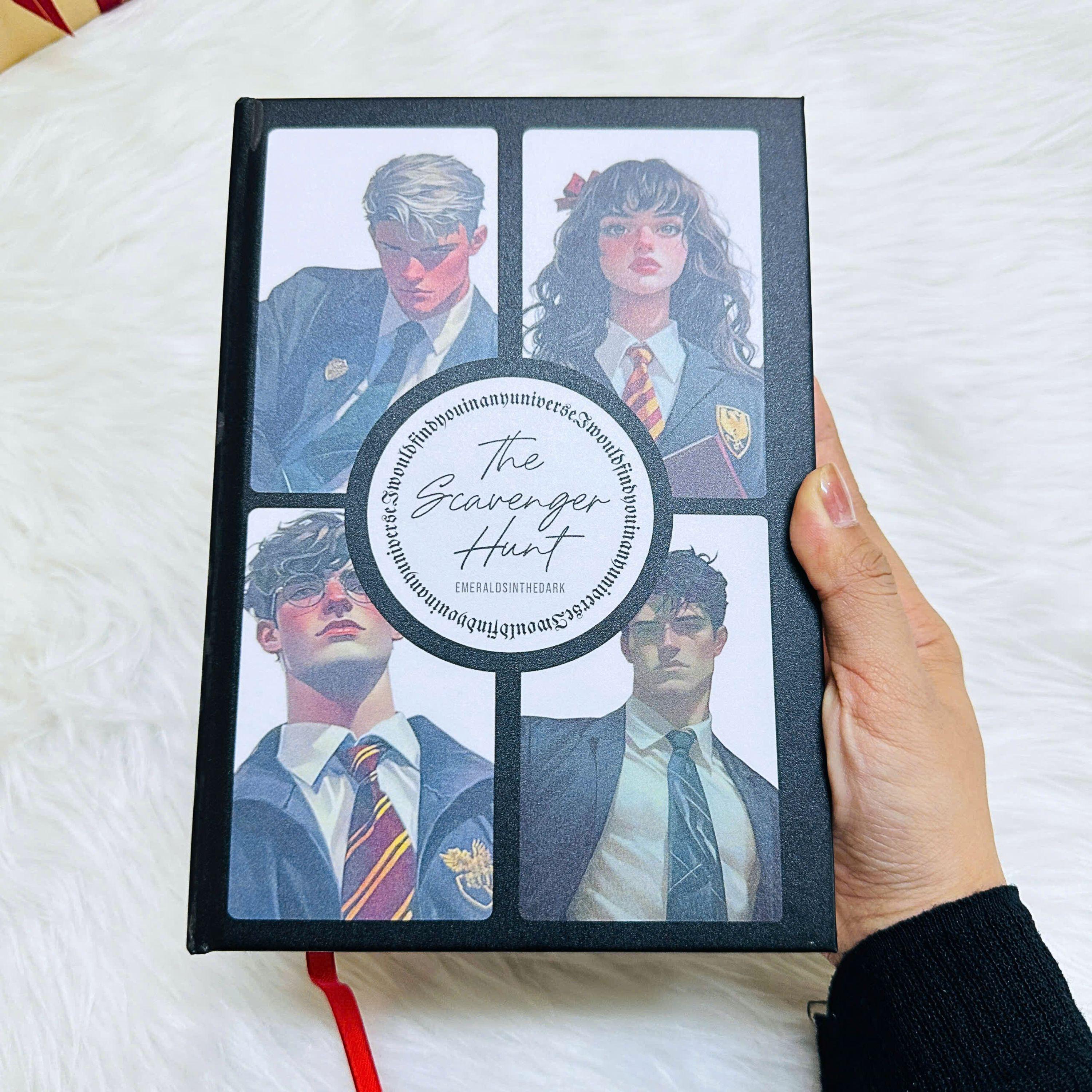 The Scavenger Hunt Book Hardcover – Handmade A5 Collector Edition | Rebound Novel | Slow Burn Romance Gift for Book Lovers