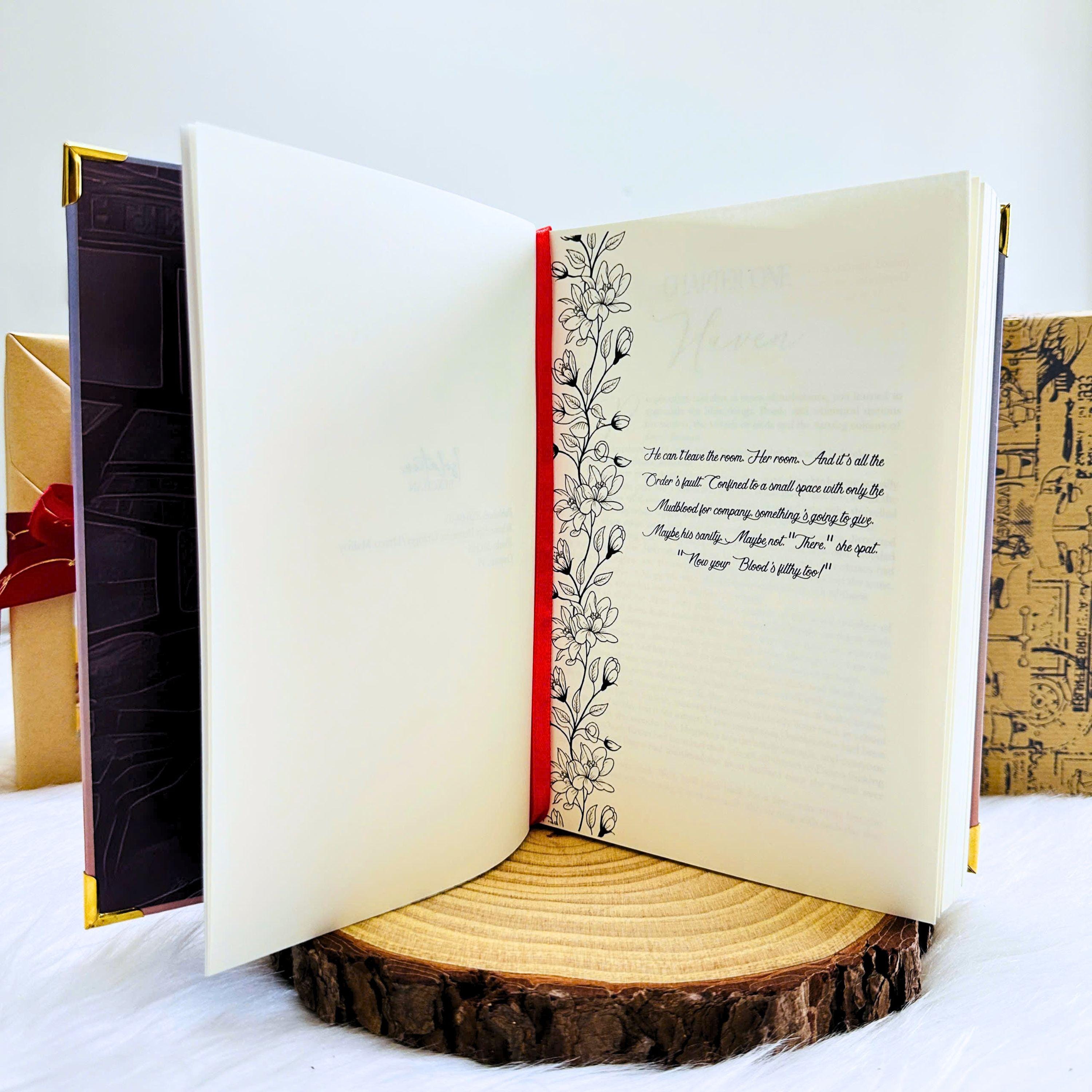 Isolation Book Hardcover – Handmade Collector Edition | Slow Burn Romance Novel | Rebound Book Lover Gift
