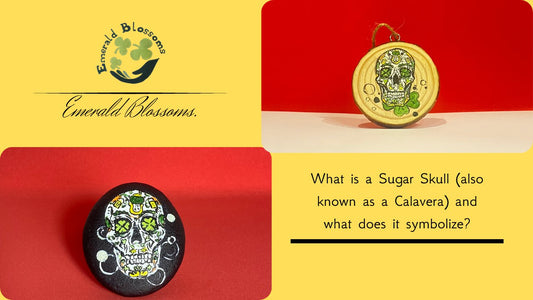 What is a Sugar Skull (also known as a Calavera) and what does it symbolize?