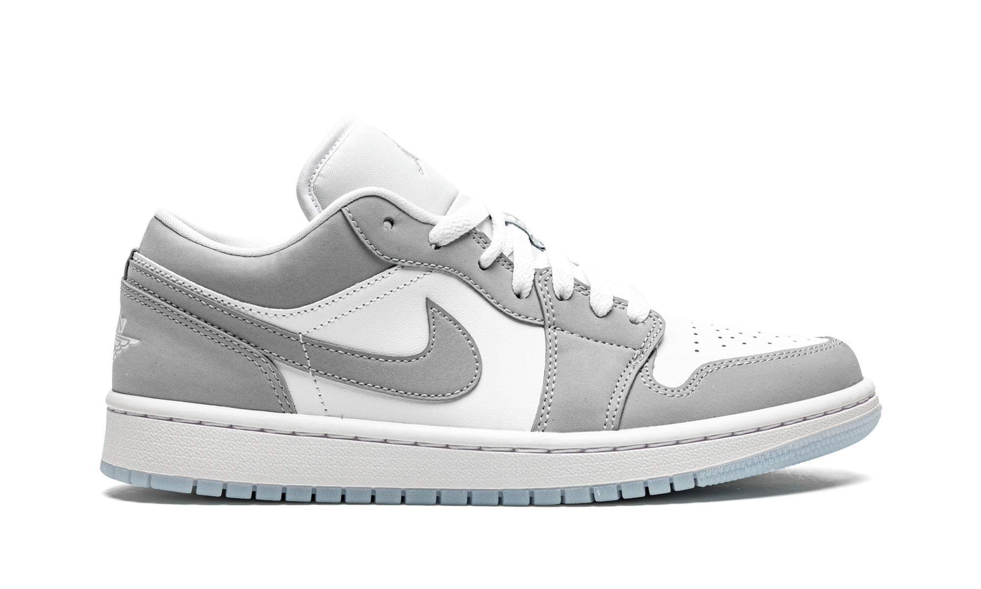 AIR JORDAN 1 LOW WMNS "White / Wolf Grey"