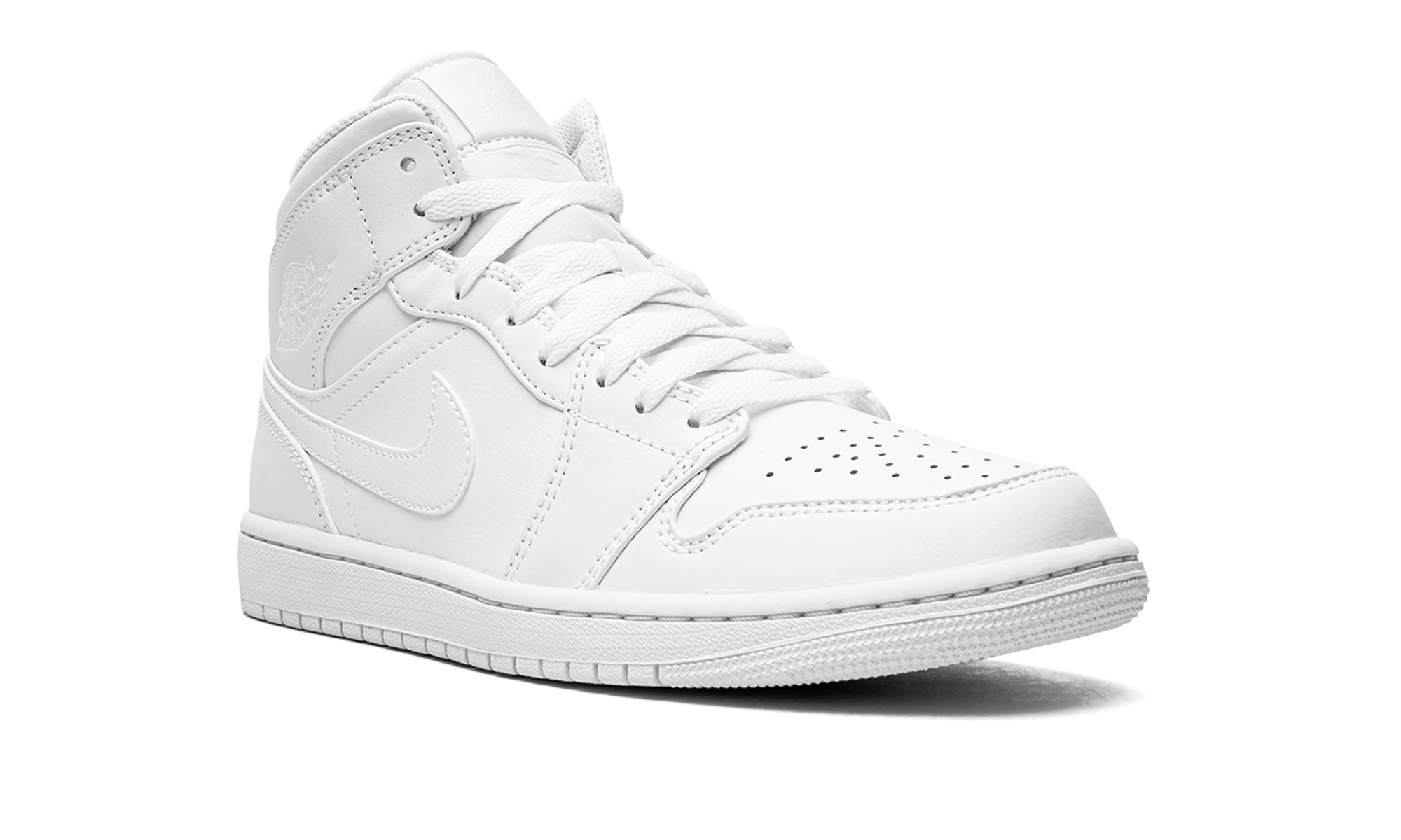 Air Jordan 1 Mid "Triple White"