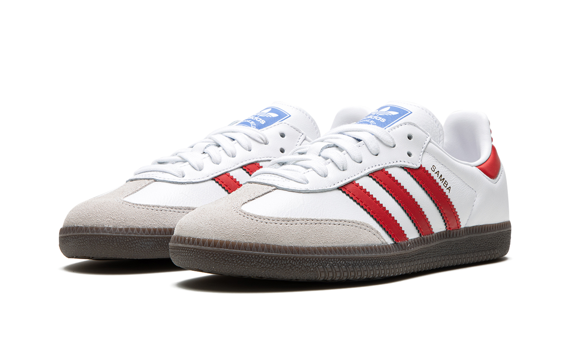 Samba OG "White / Better Scarlet"