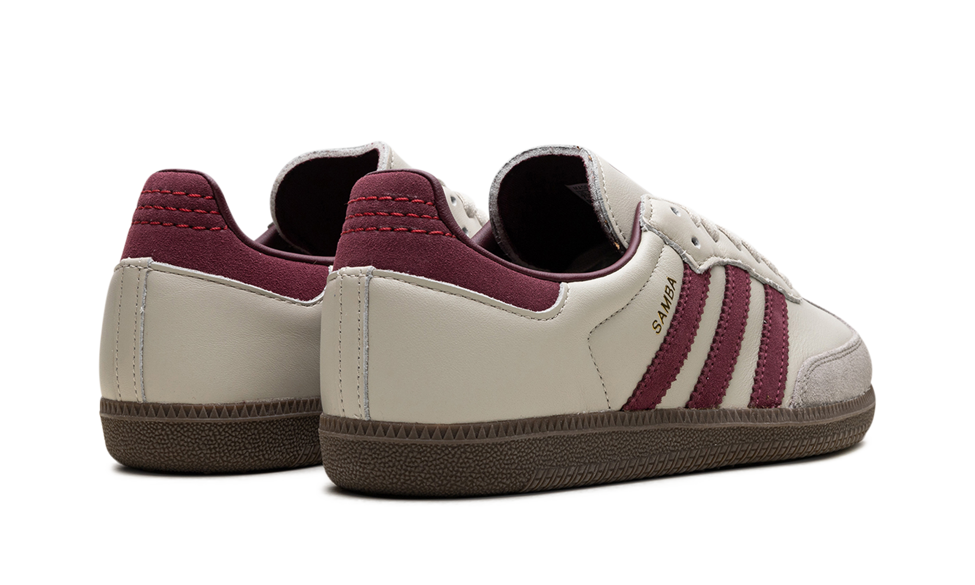 Samba OG "Putty Grey Maroon"
