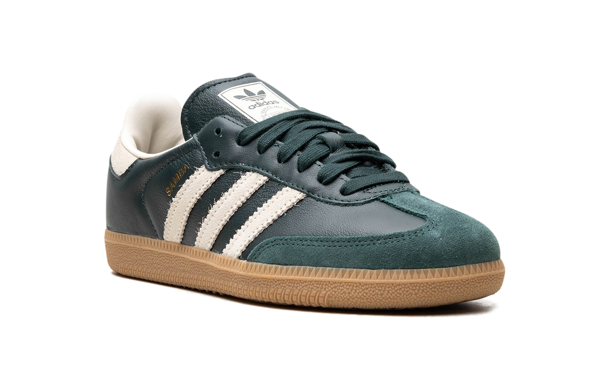 Samba OG "Shadow Green Cream White Gold Metallic"