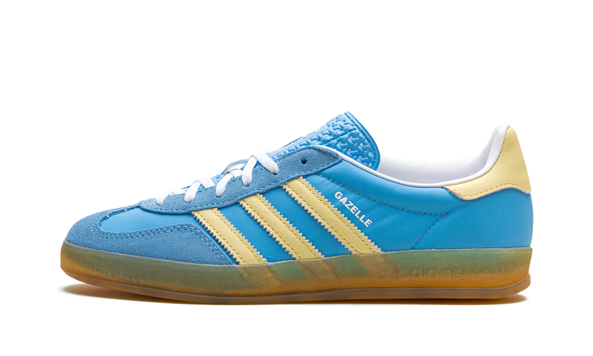 Gazelle Indoor WMNS "Semi Blue Burst Almost Yellow"