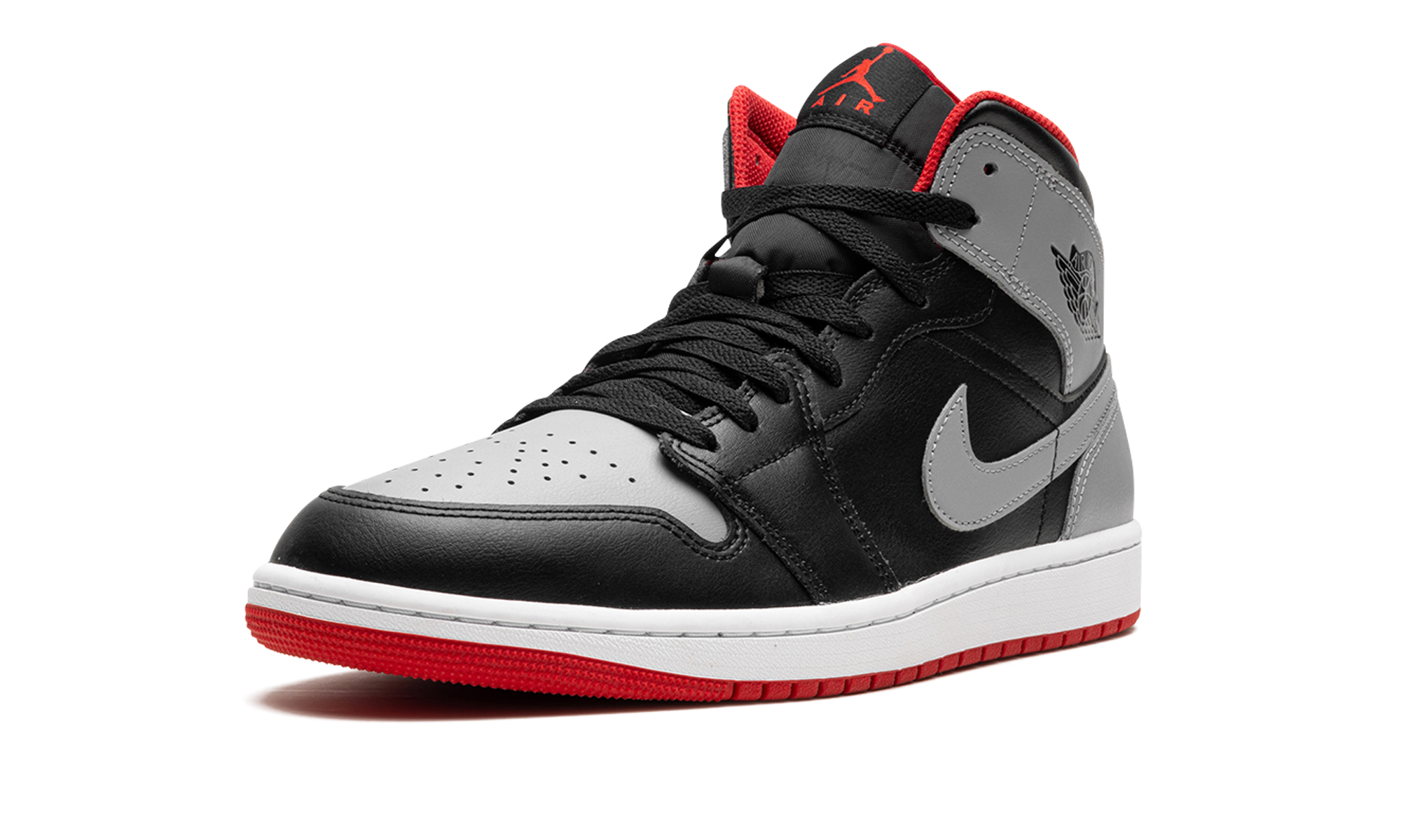 Jordan 1 Mid "Bred Shadow"