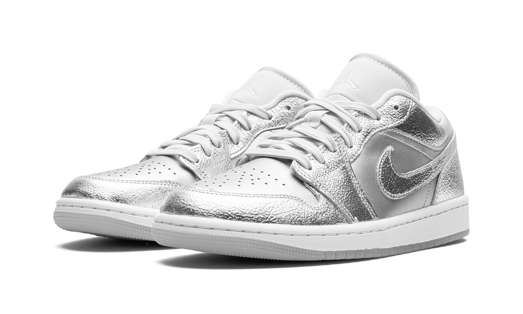 Air Jordan 1 Low SE WMNS "Metallic Silver"