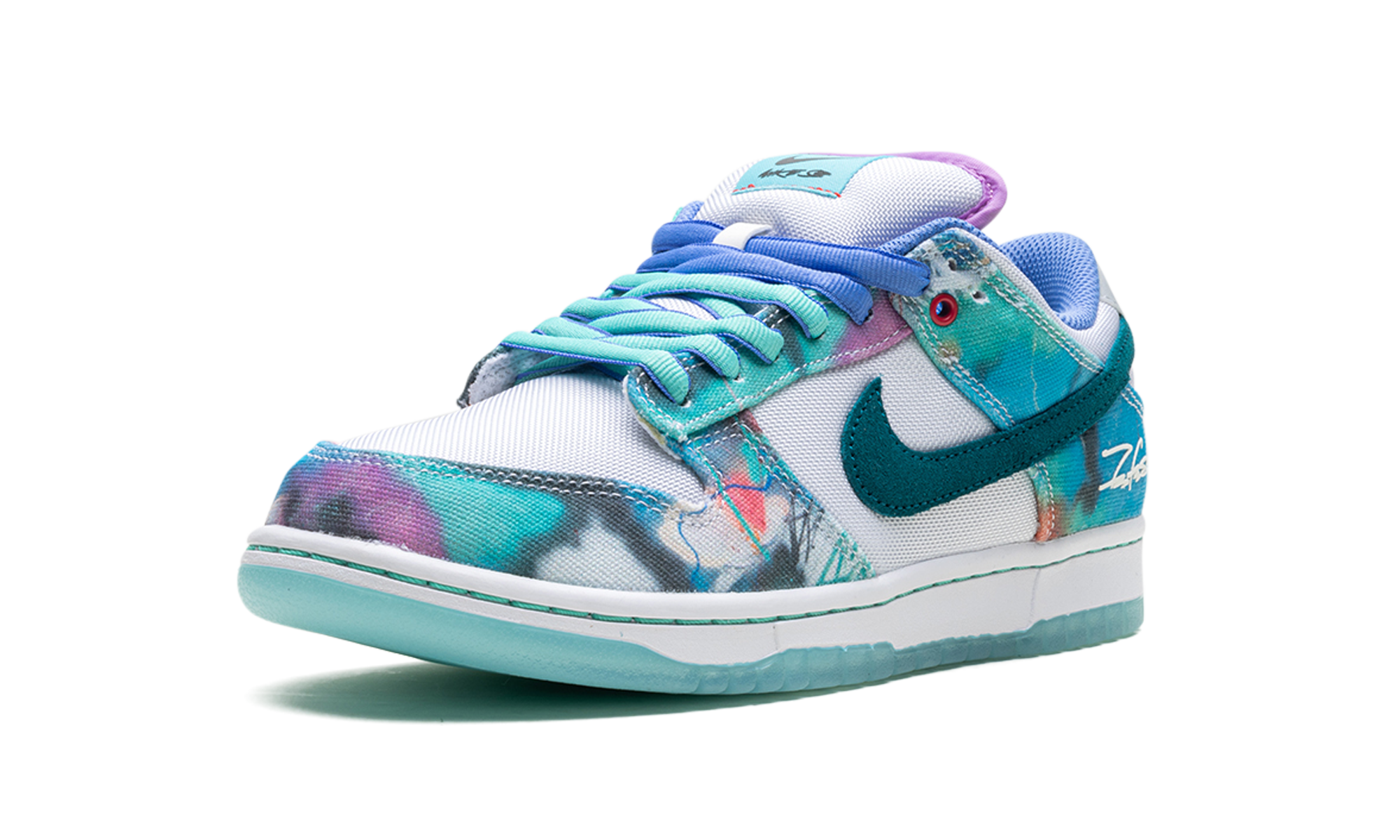 Dunk Low SB "Futura Laboratories - Bleached Aqua"