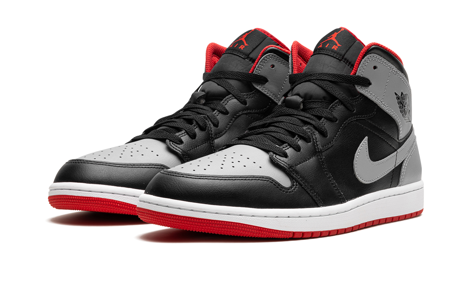 Jordan 1 Mid "Bred Shadow"