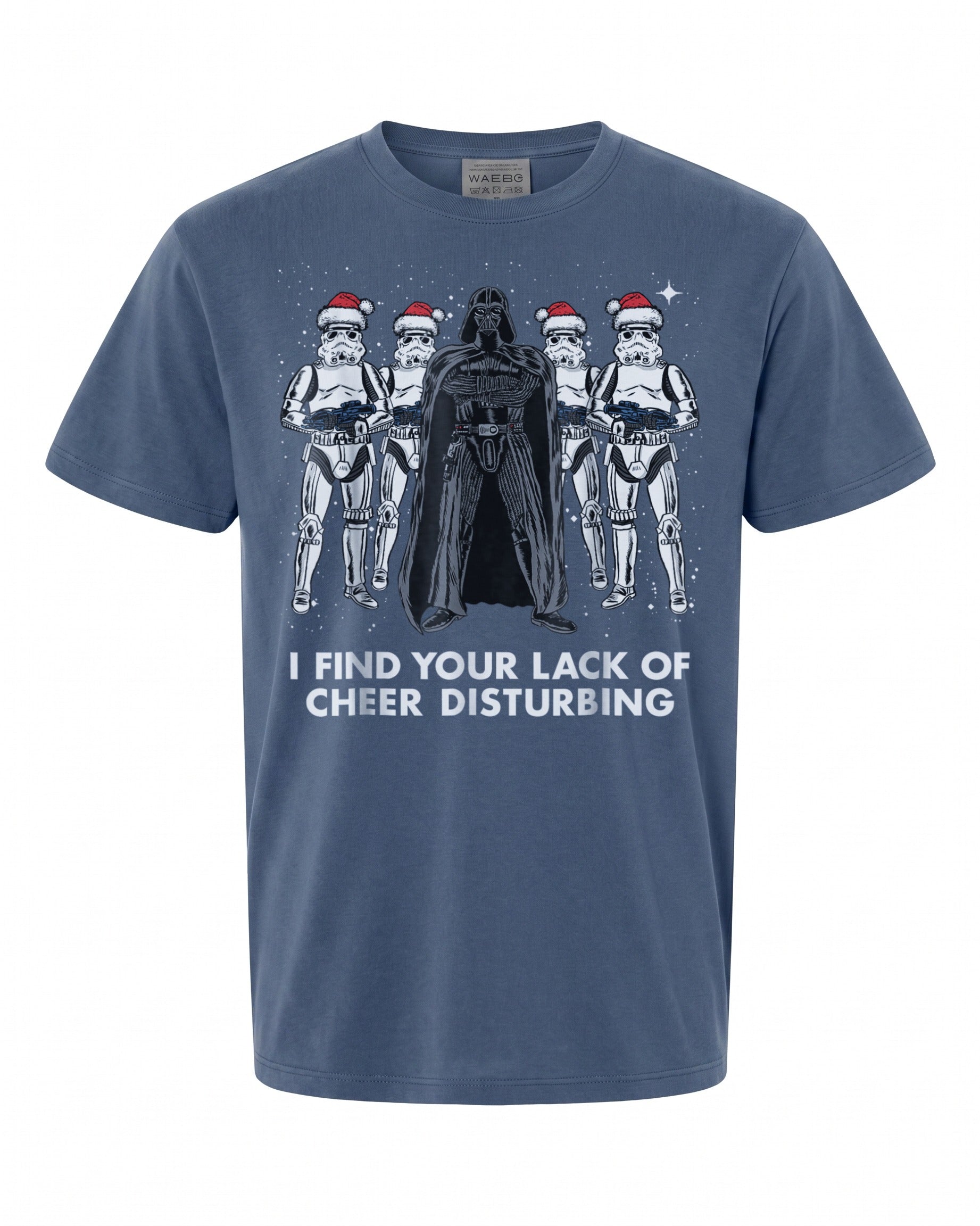 Star Wars Vader Trooper Lack Cheer Christmas T-Shirt - Fun Holiday Tee | Retro Vibes