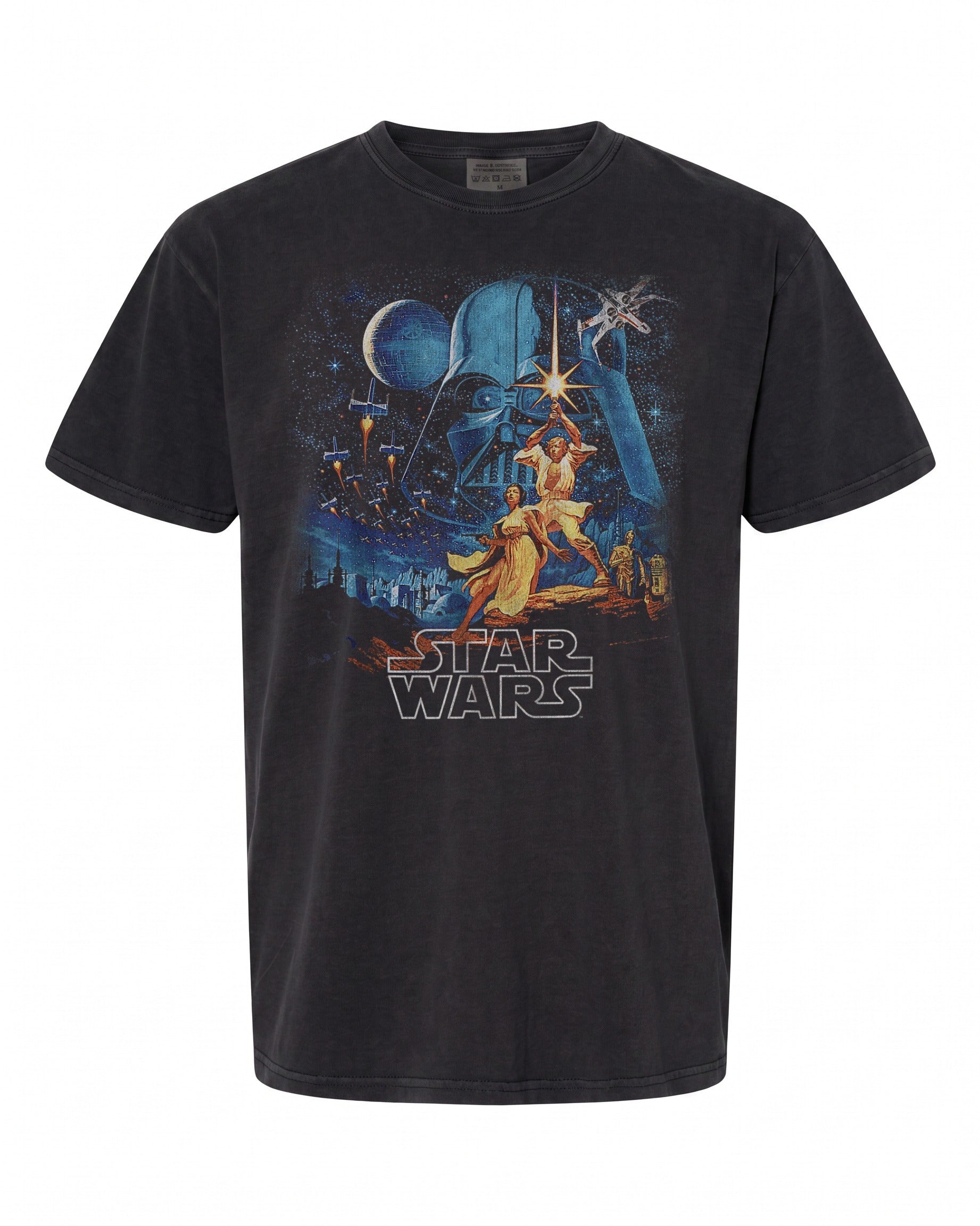 Star Wars A New Hope Vintage Poster T-Shirt - Perfect for Fans | Retro Style